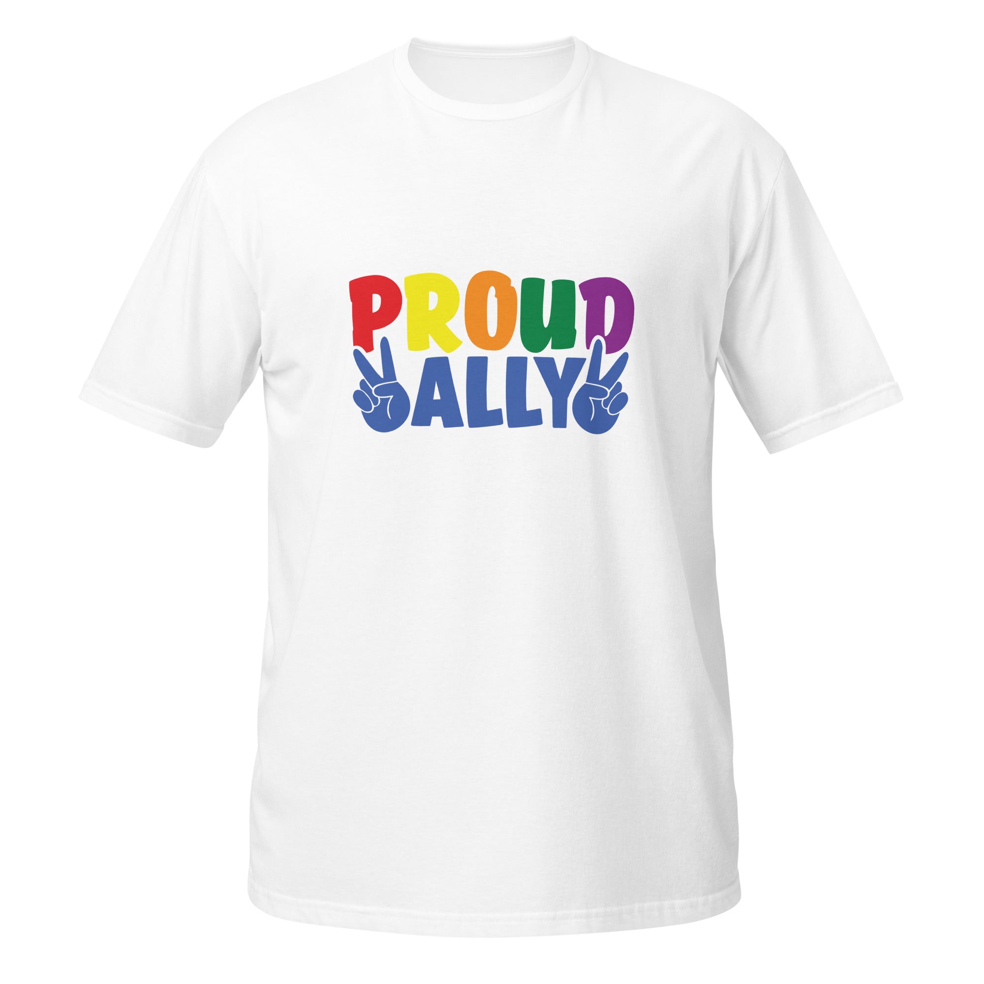 Short-Sleeve Unisex T-Shirt- Proud ally