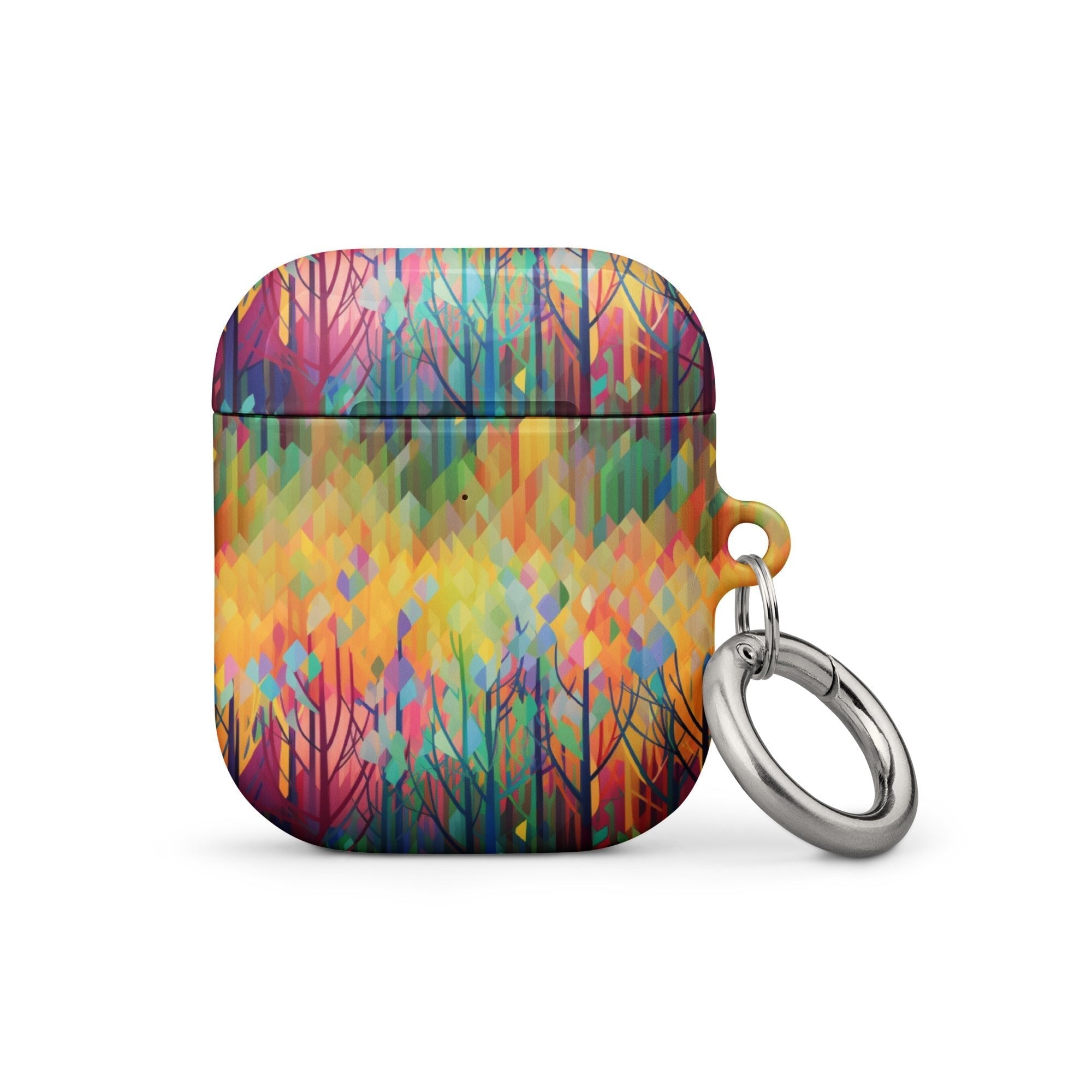 Case for AirPods®- Rainbow Forest Pattern II