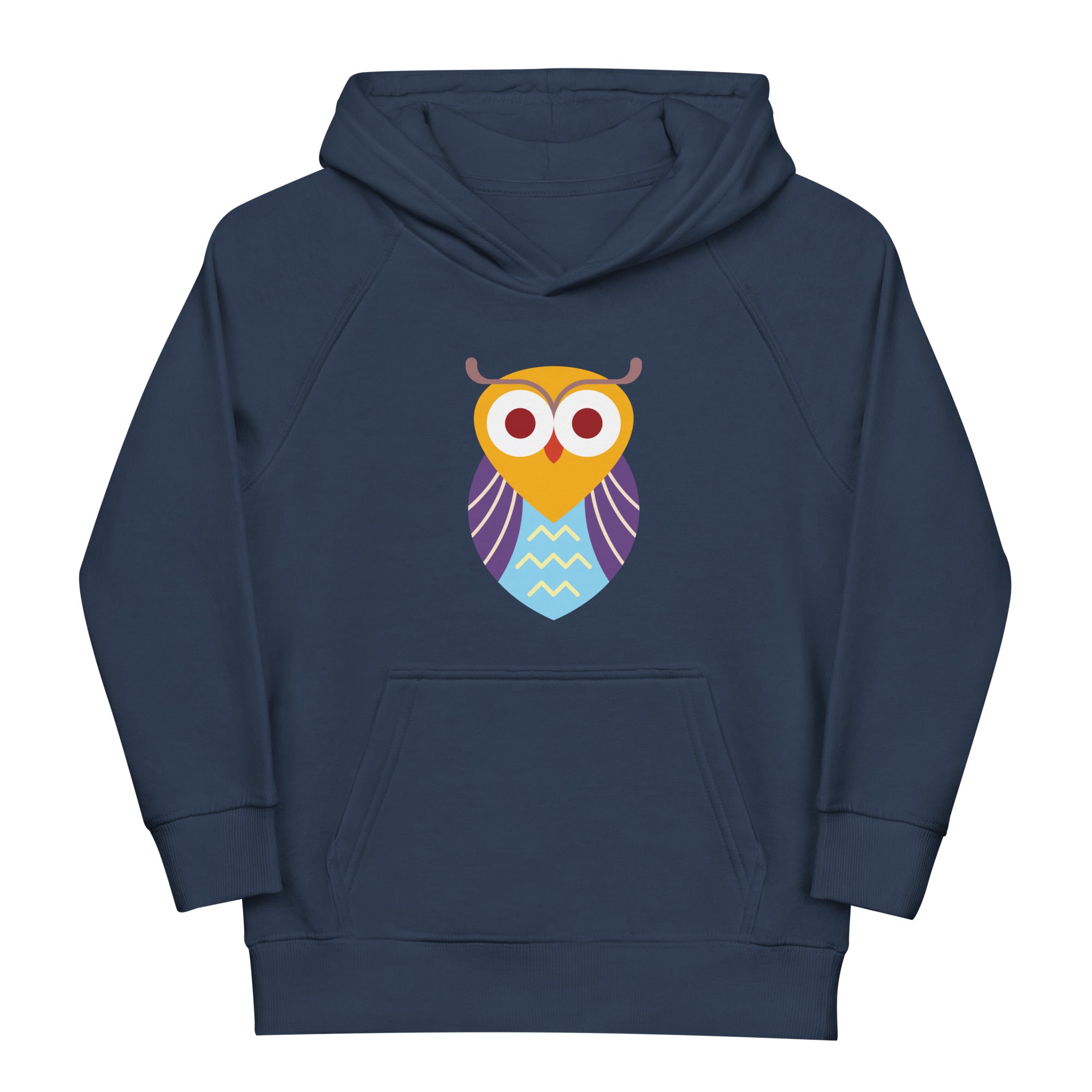Kids eco hoodie-Owl I
