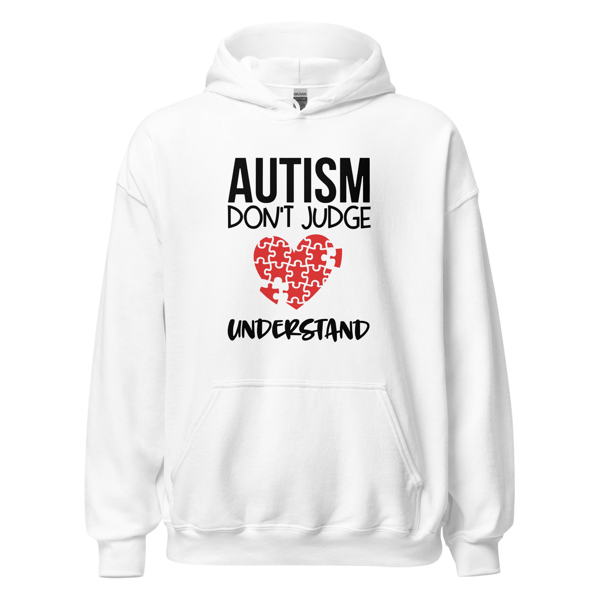 Unisex Hoodie- Autism don't judge understand