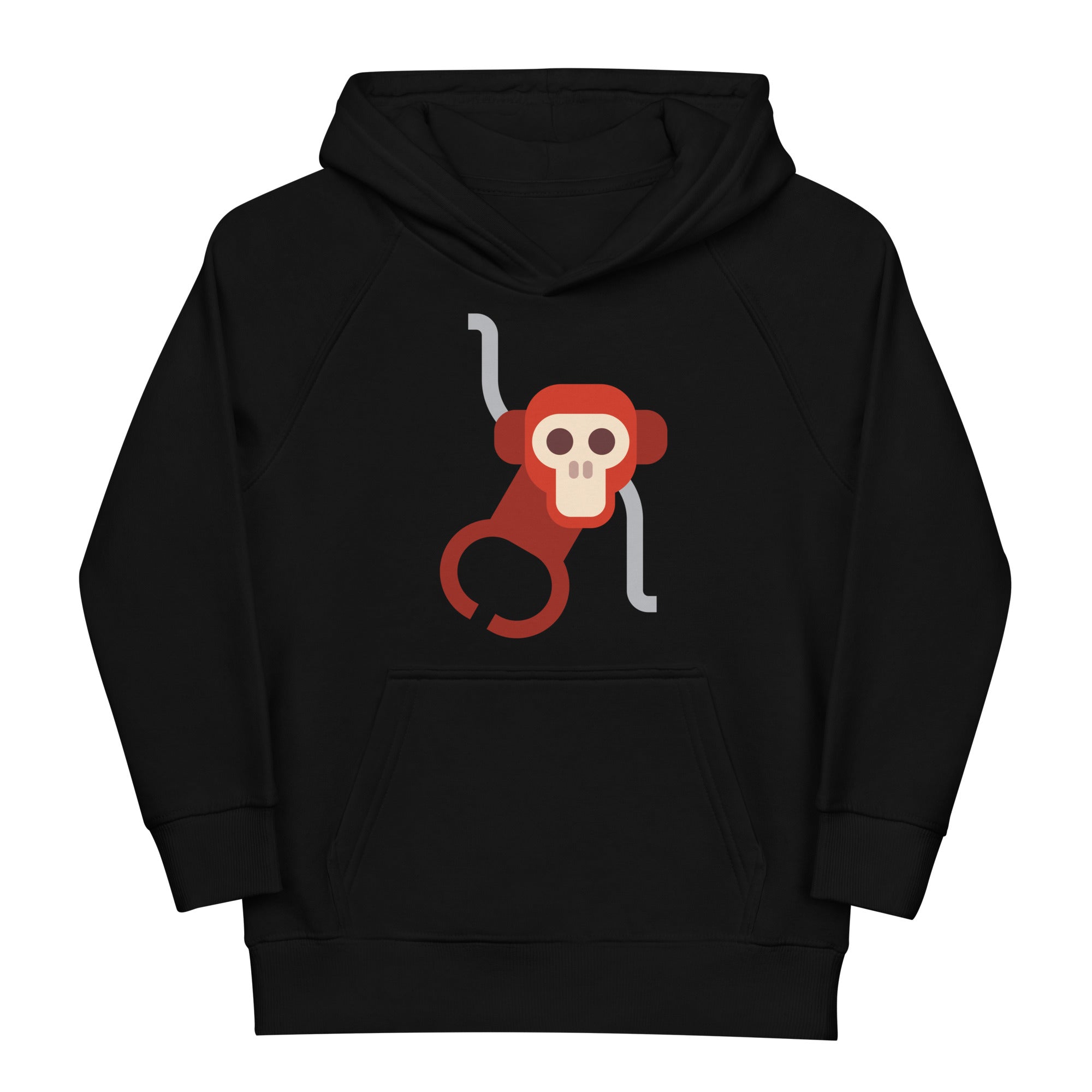 Kids eco hoodie-Monkey II