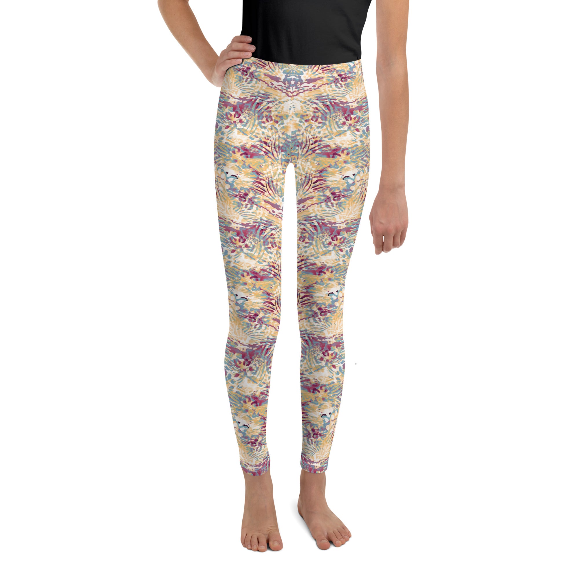 Youth Leggings- Wilderness Design I