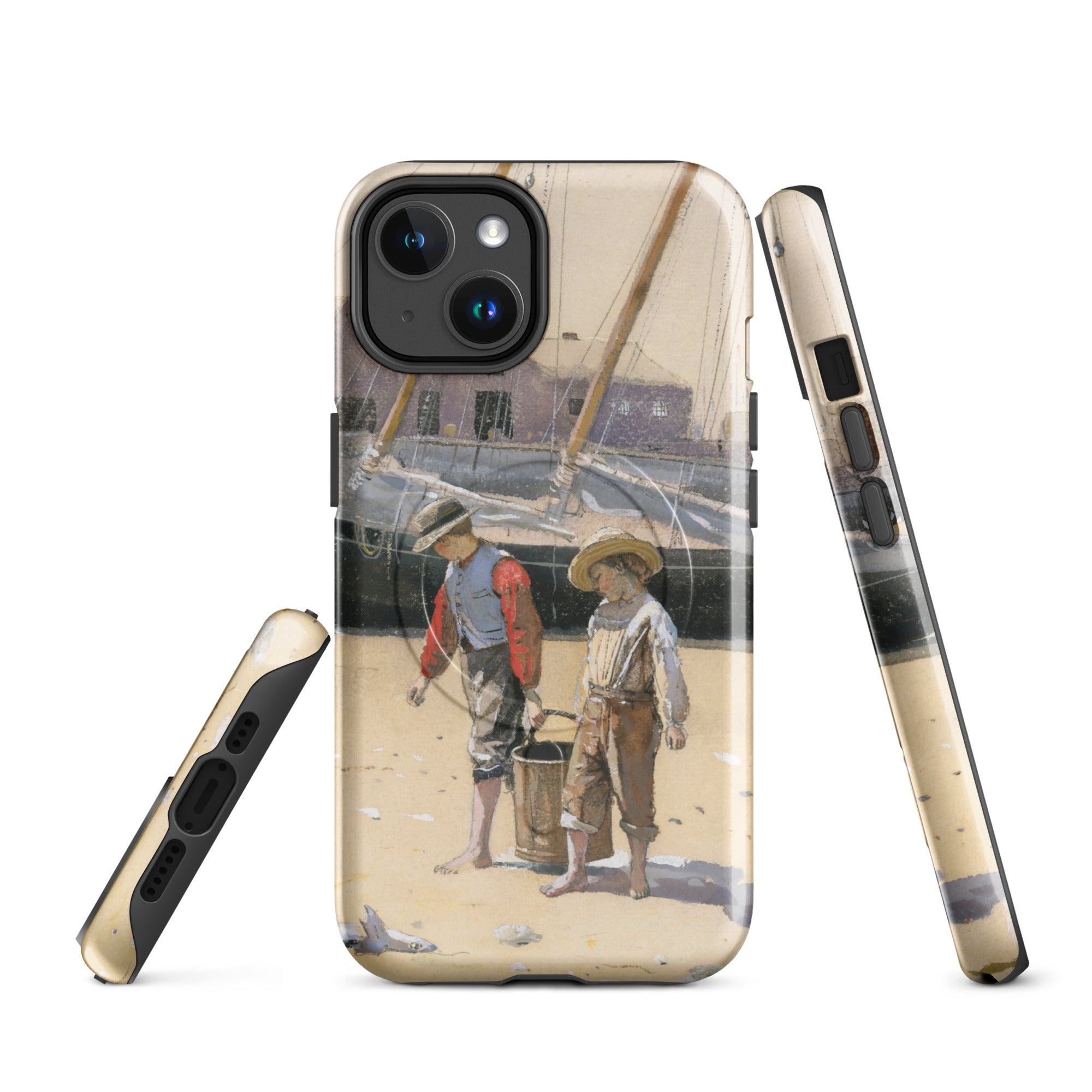 MagSafe® tough case for iPhone®-Winslow Homer-Basket of Clams 1873