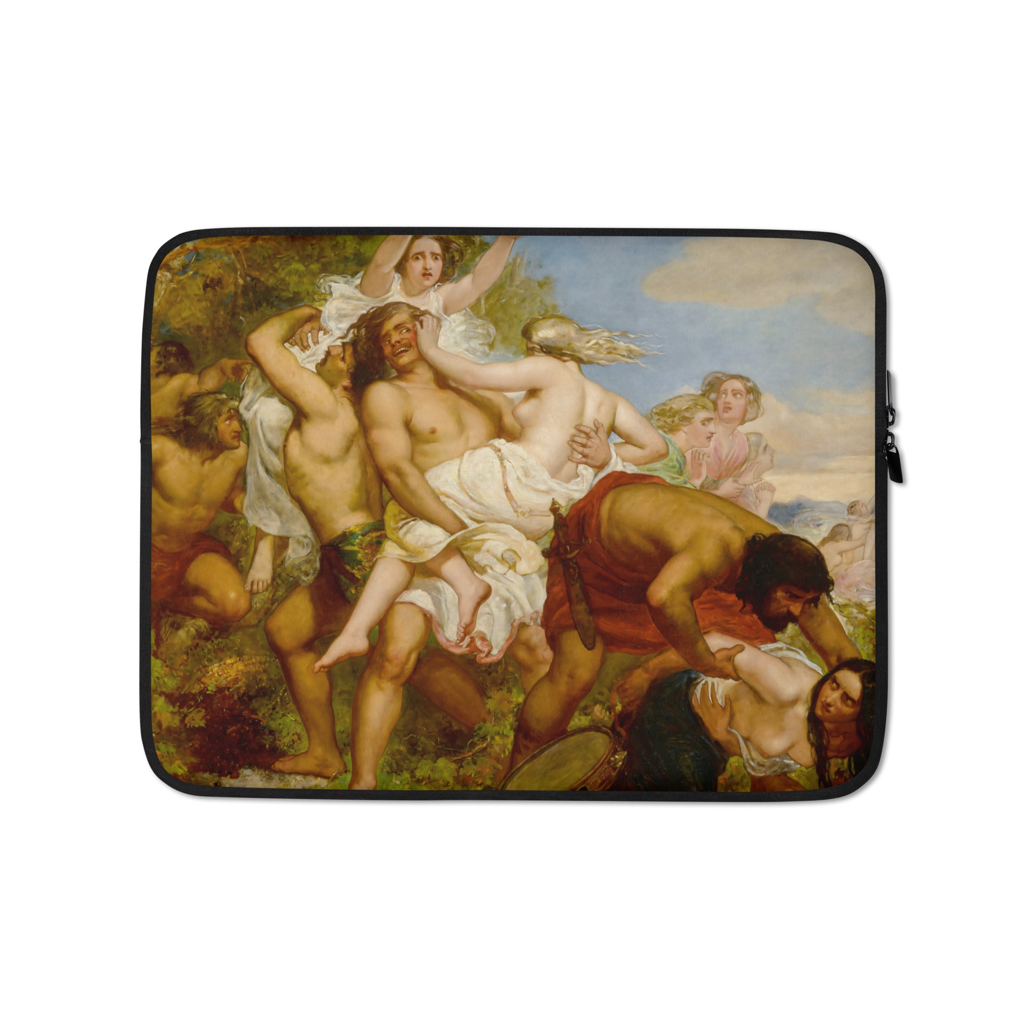 Laptop Sleeve-John Everett Millais-The Tribe of Benjamin Seizing the Daughters of Shiloh in the Vineyards