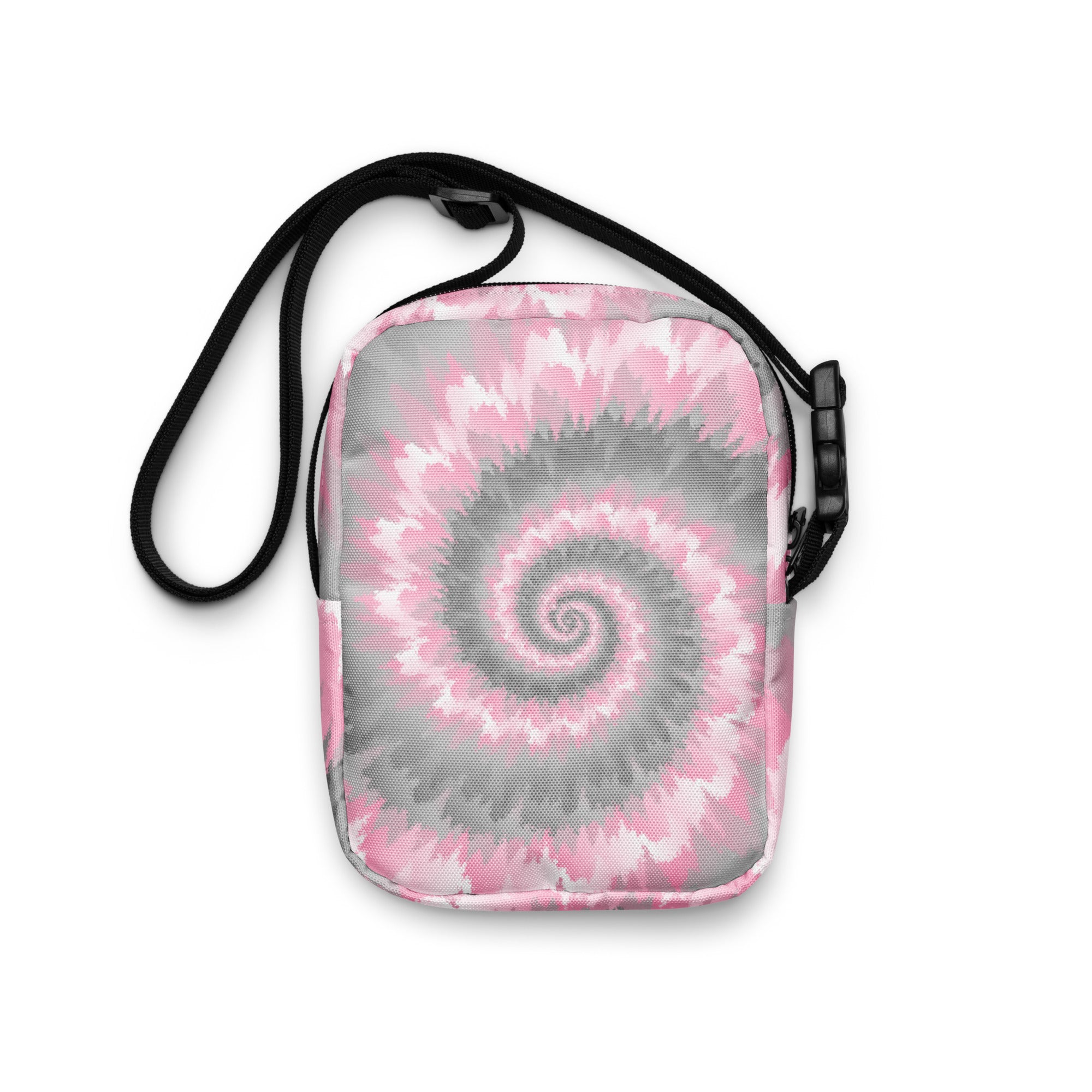 Utility crossbody bag-Tie Dye Spiral - Demigirl