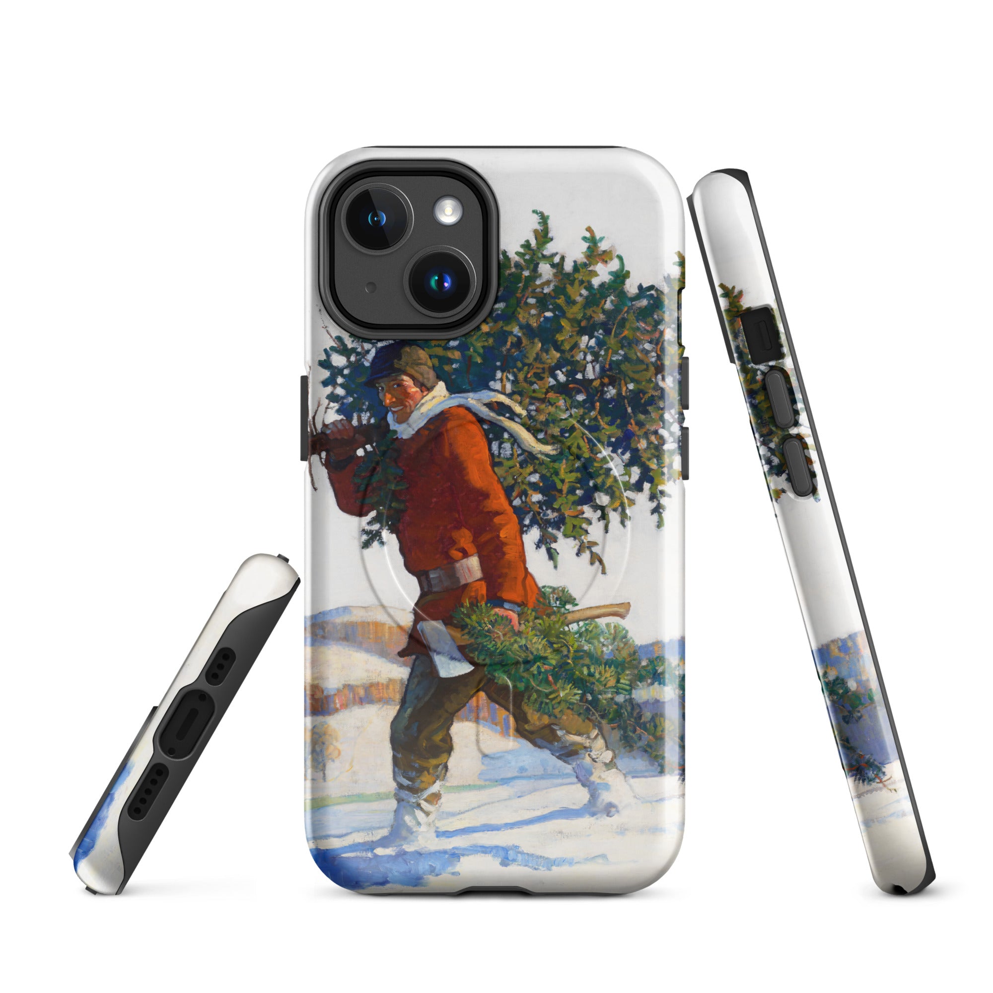 MagSafe® Tough case for iPhone®-Christmas Tree