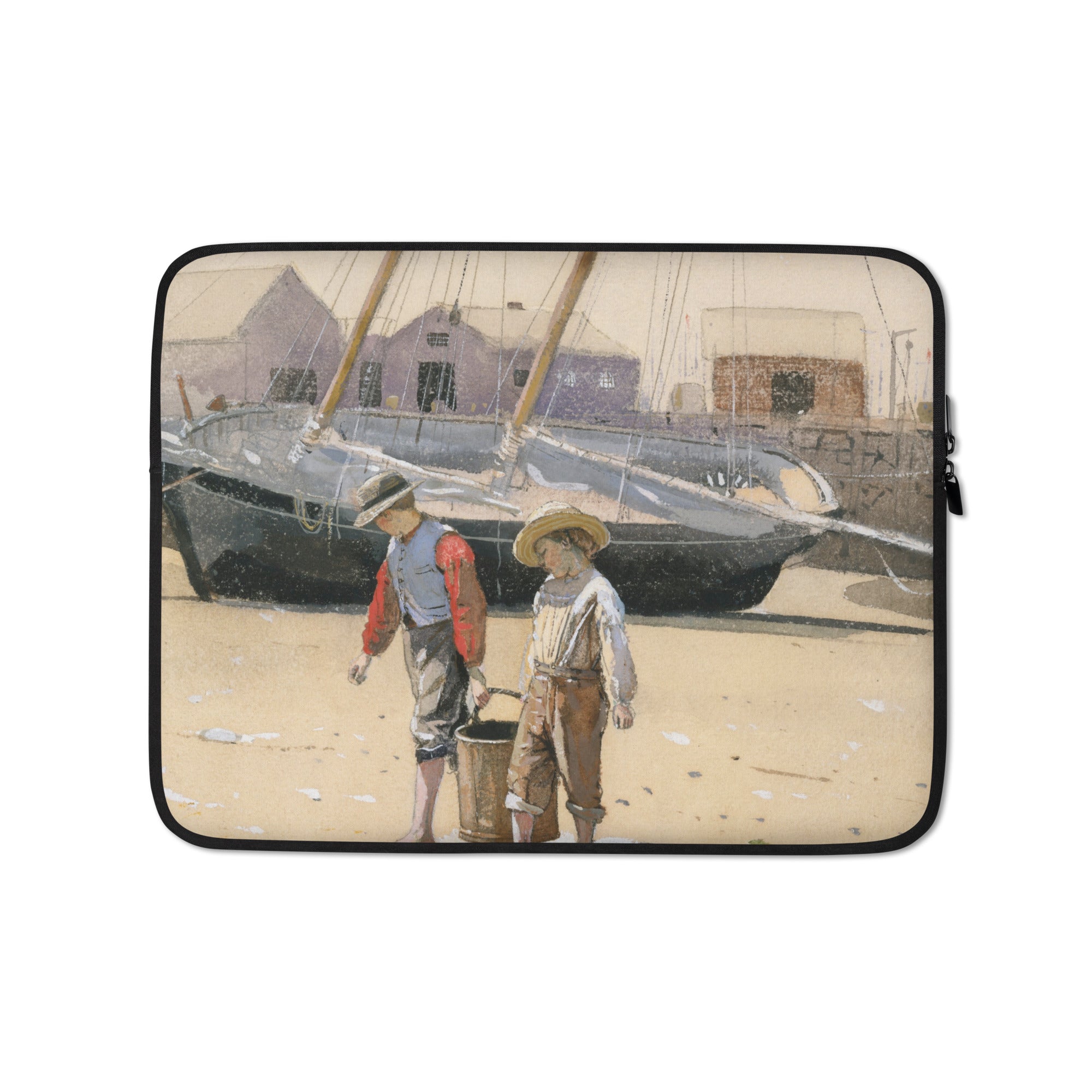 Laptop Sleeve-Winslow Homer-A Basket of Clams