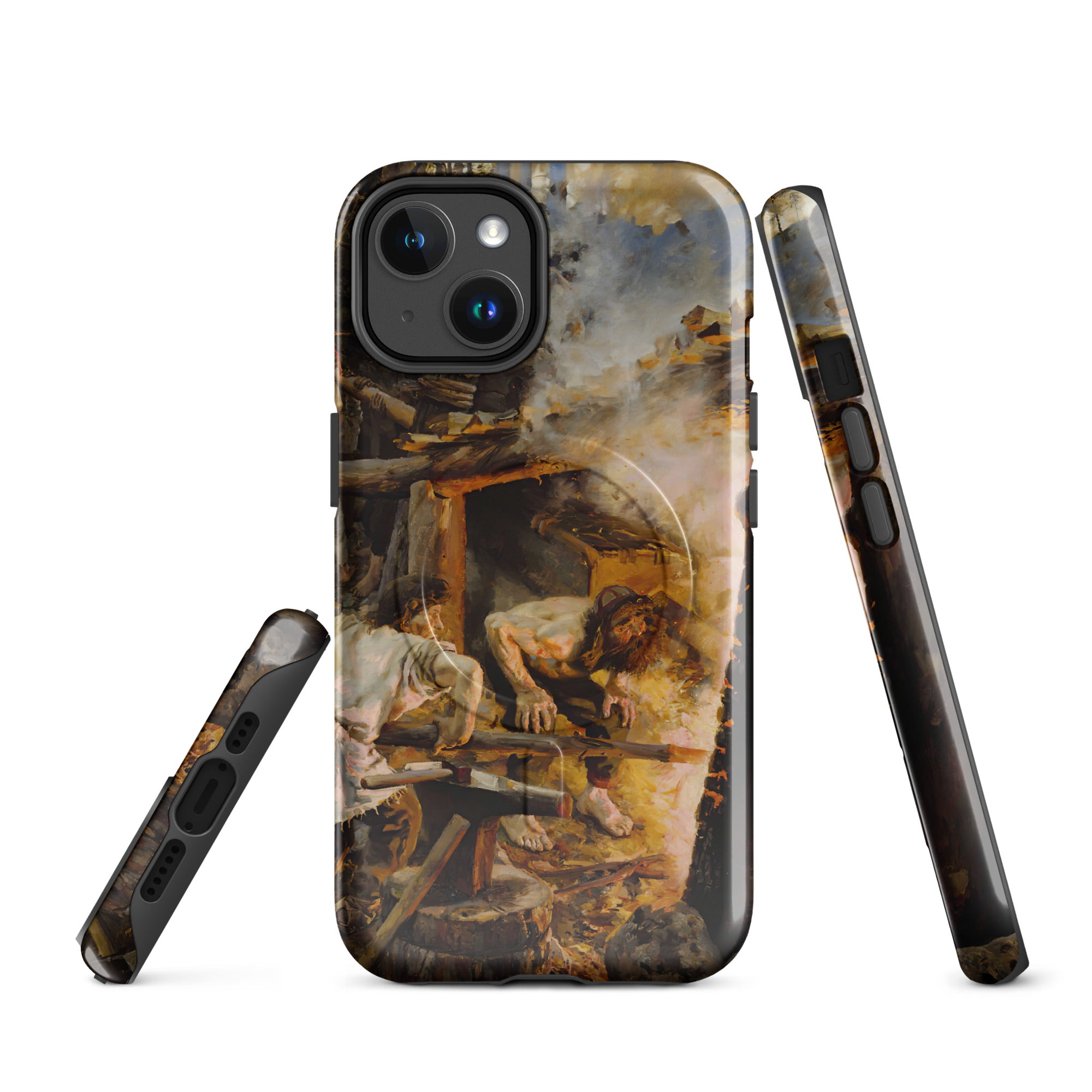 MagSafe® tough case for iPhone®-Akseli Gallen Kallela-The Forging Of The Sampo