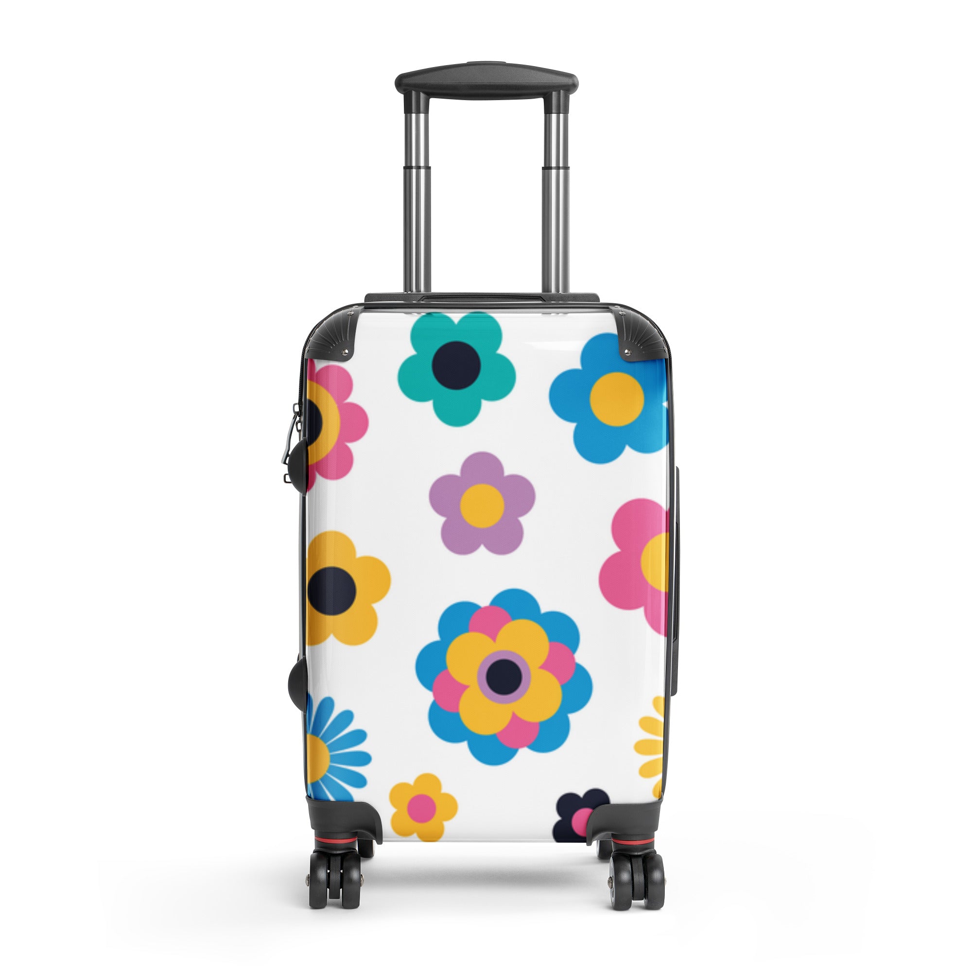 Hard-shell suitcase-Floral II