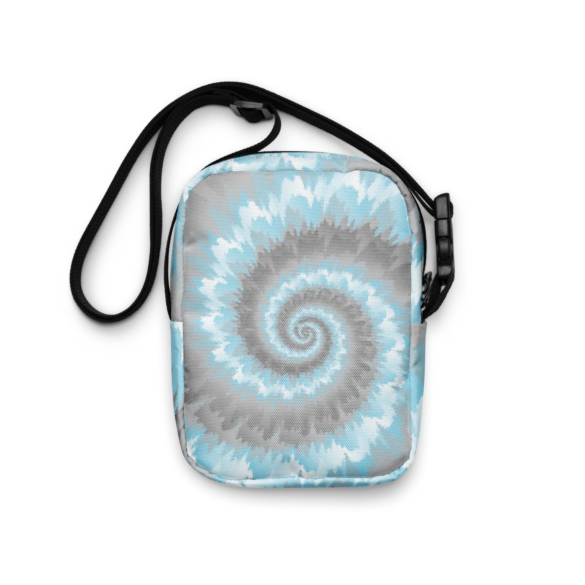 Utility crossbody bag-Tie Dye Spiral - Demiboy