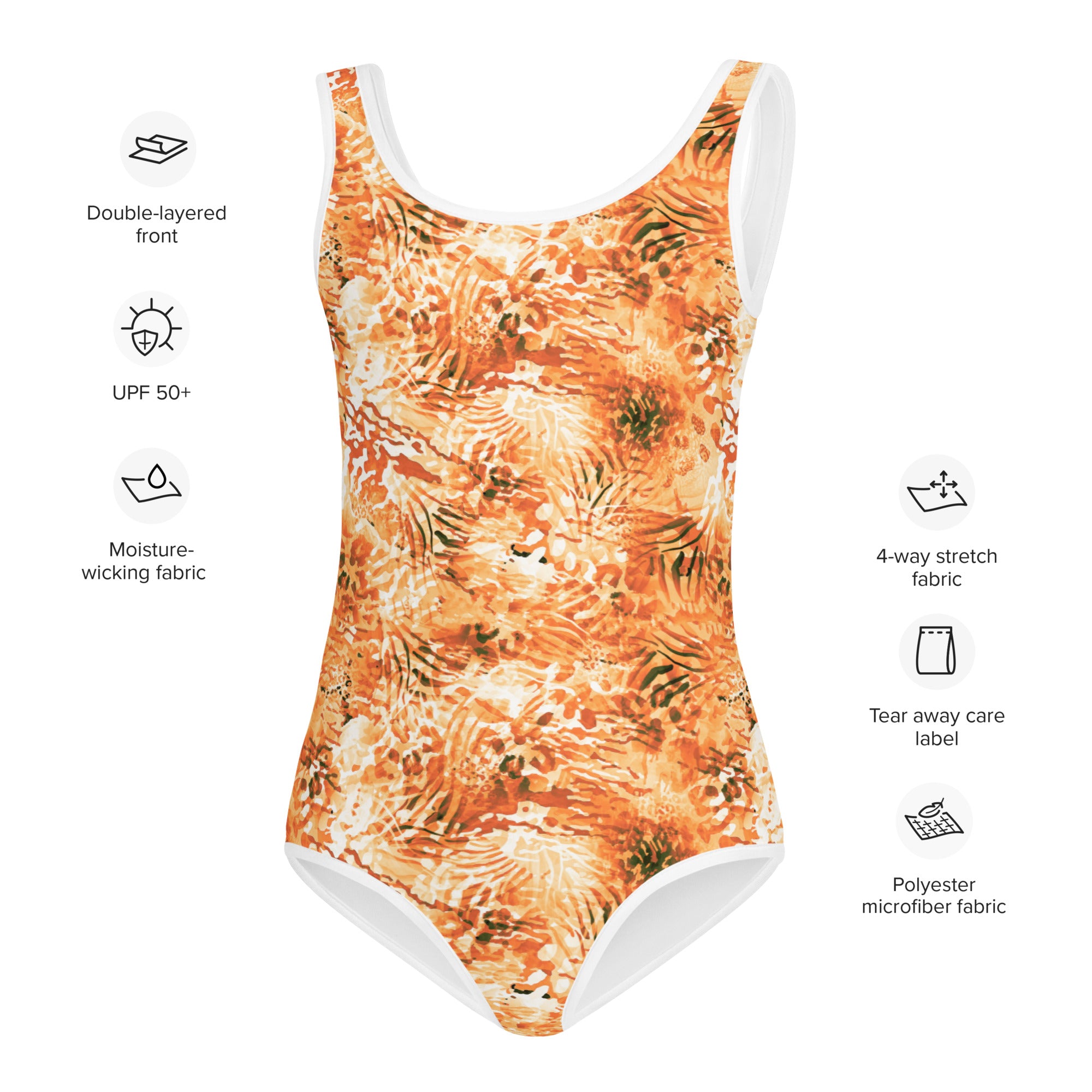 Kids Swimsuit- Wilderness Design III