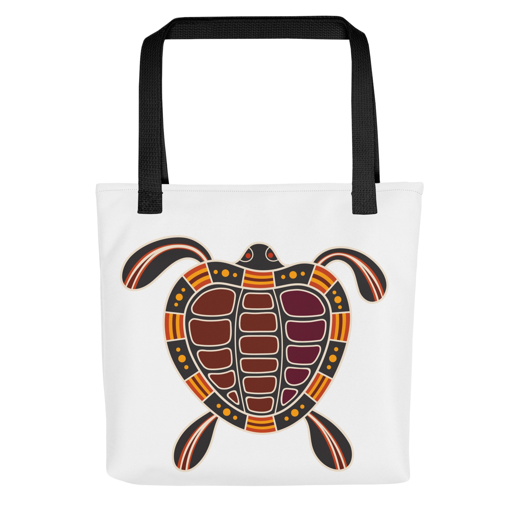 Tote bag- Australian Tribal Figure Turtle