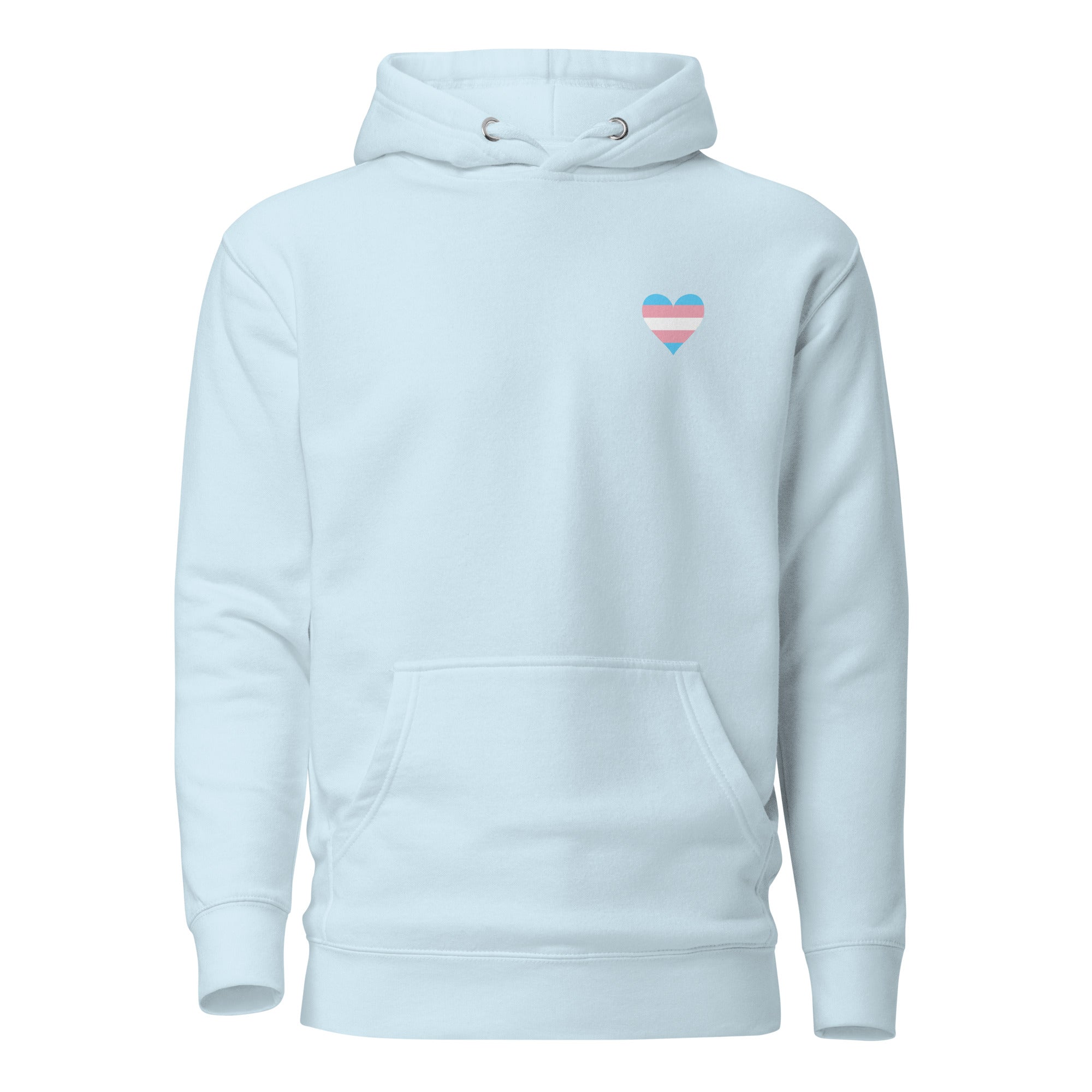 Unisex Hoodie-Transgender Heart
