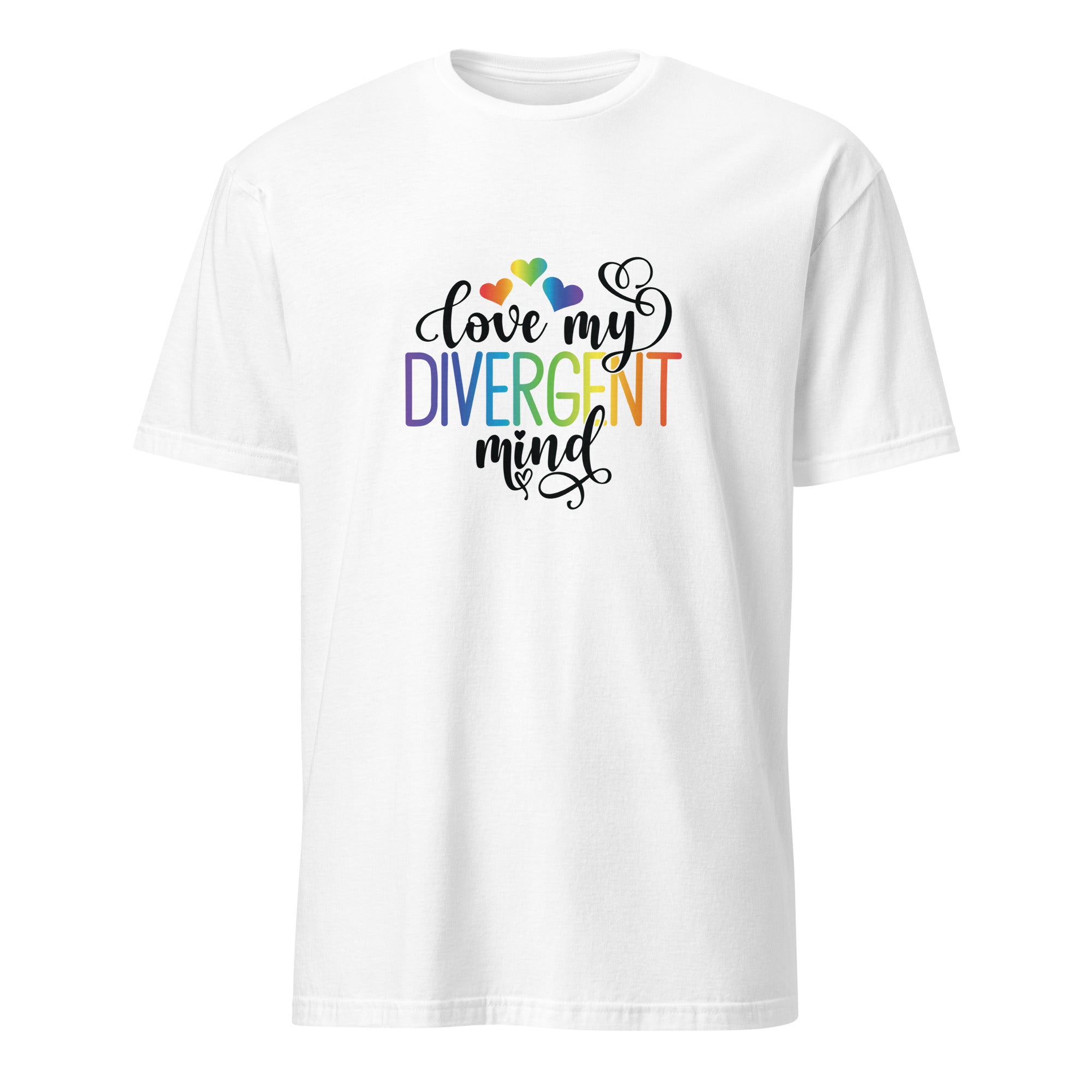 Short-Sleeve Unisex T-Shirt- ADHD- Love My Divergent Mind