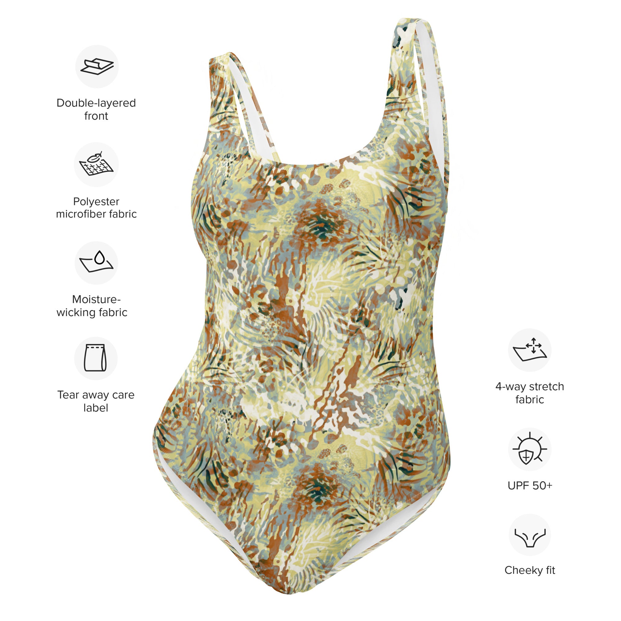 One-Piece Swimsuit- Wilderness Design II