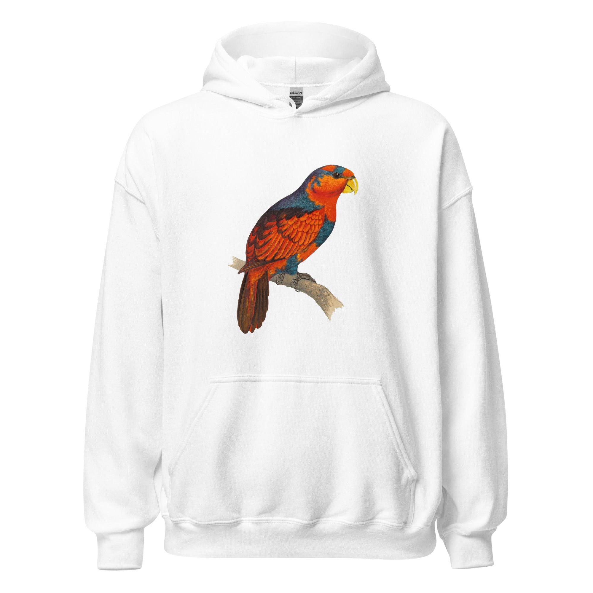 Unisex Hoodie-Blue Crowned Lory