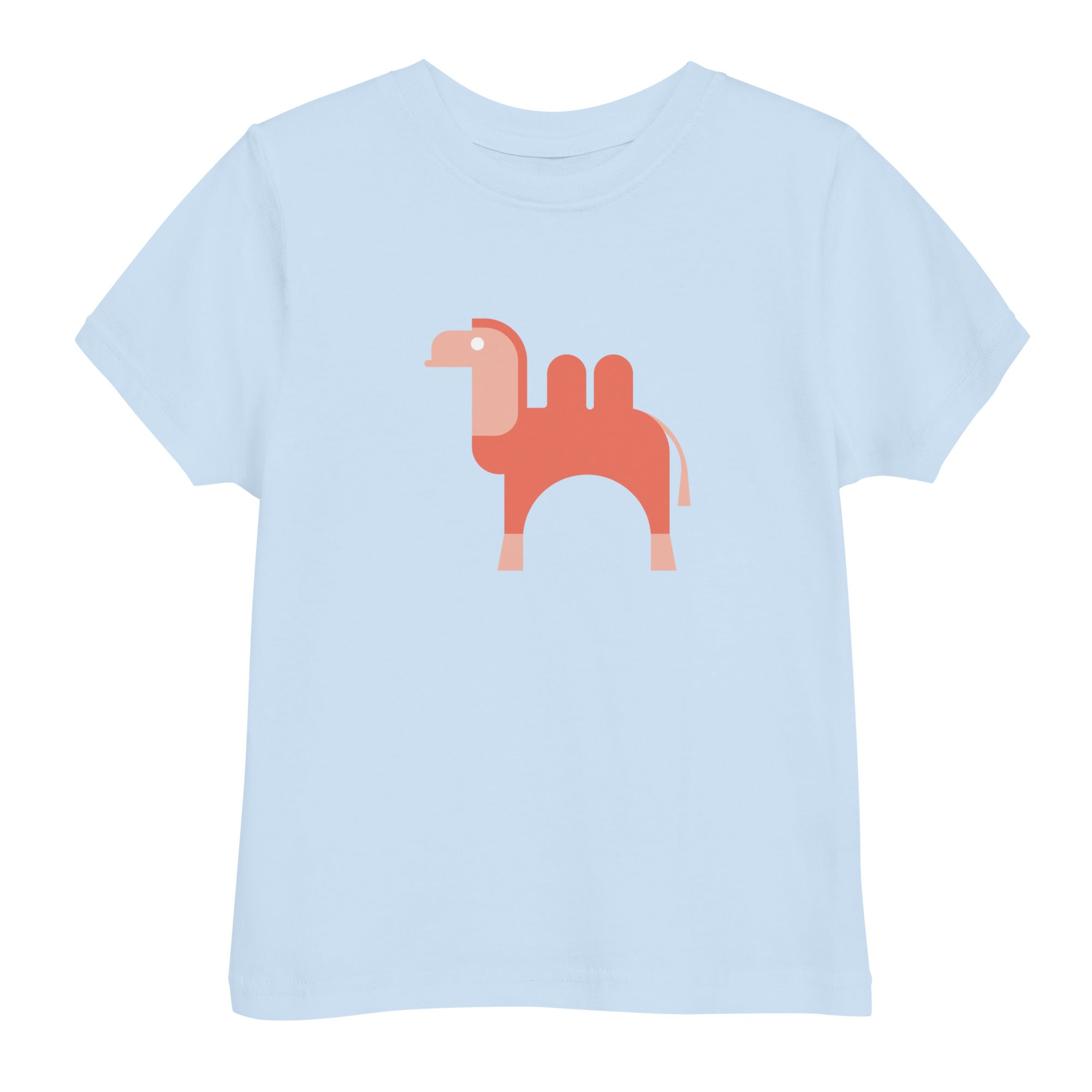 Toddler jersey t-shirt-Camel