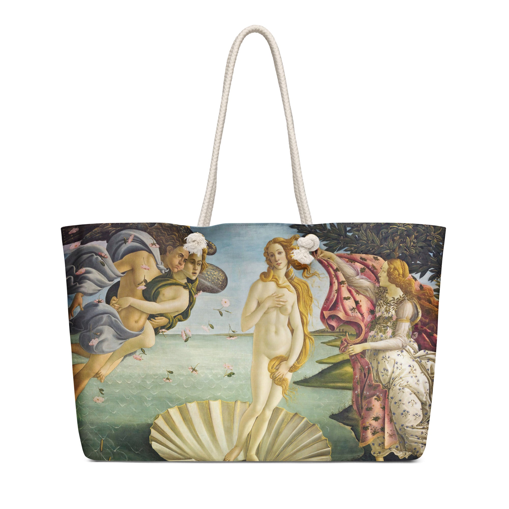 Oversized weekender bag-Birth of Venus
