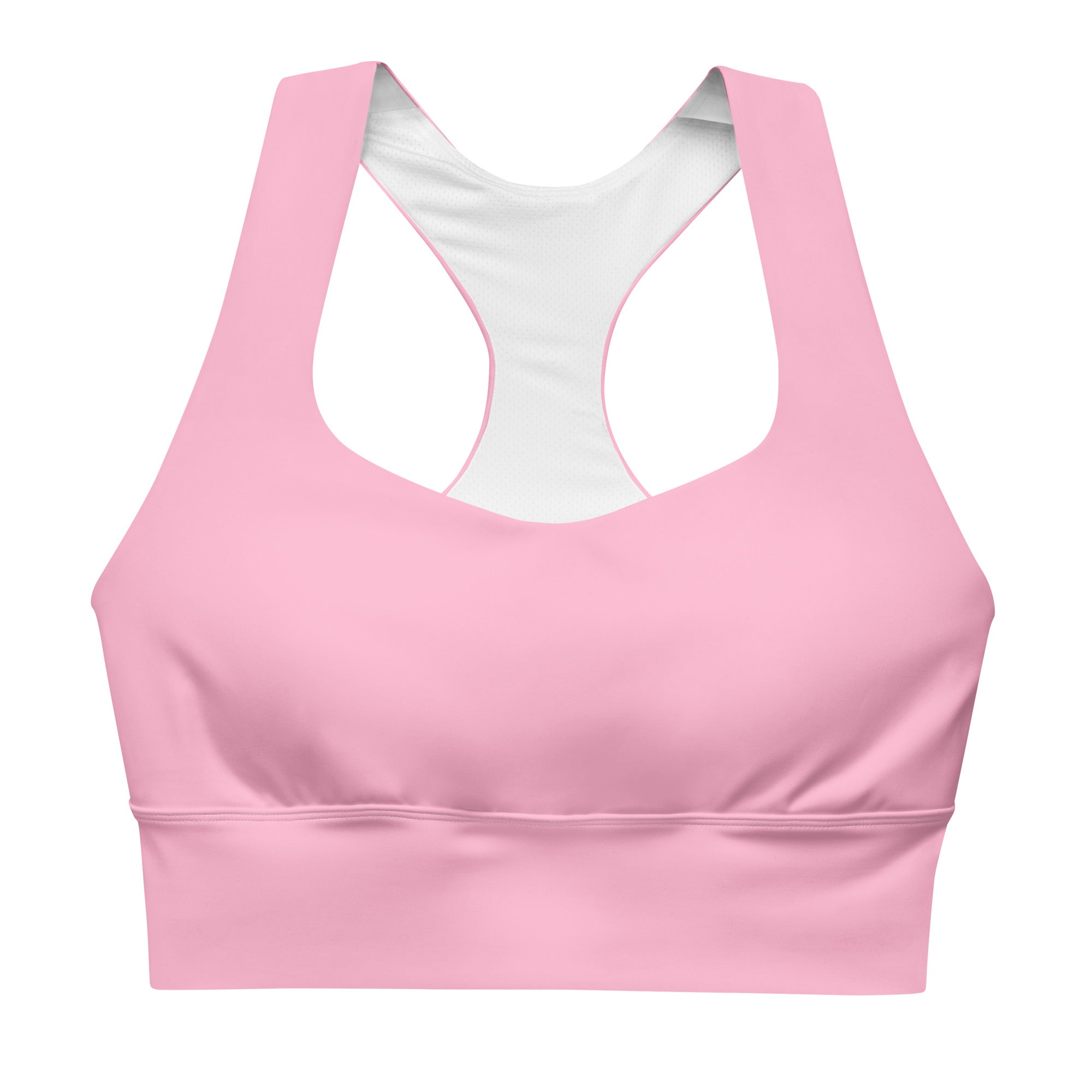 Longline sports bra- Cotton Candy