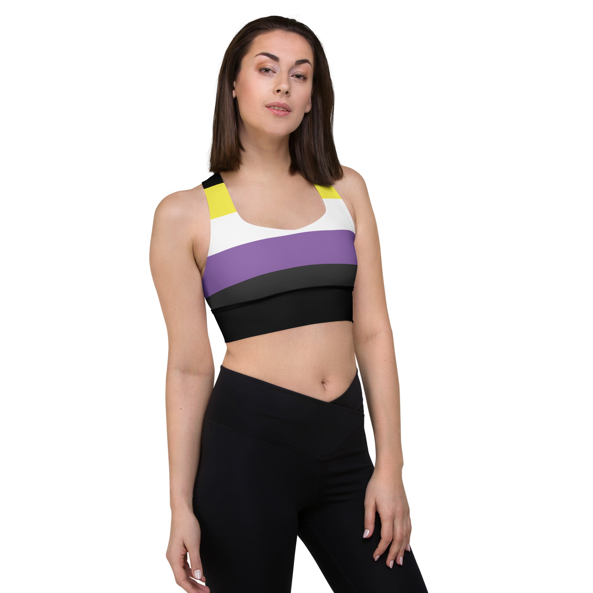 Longline sports bra- Nonbinary