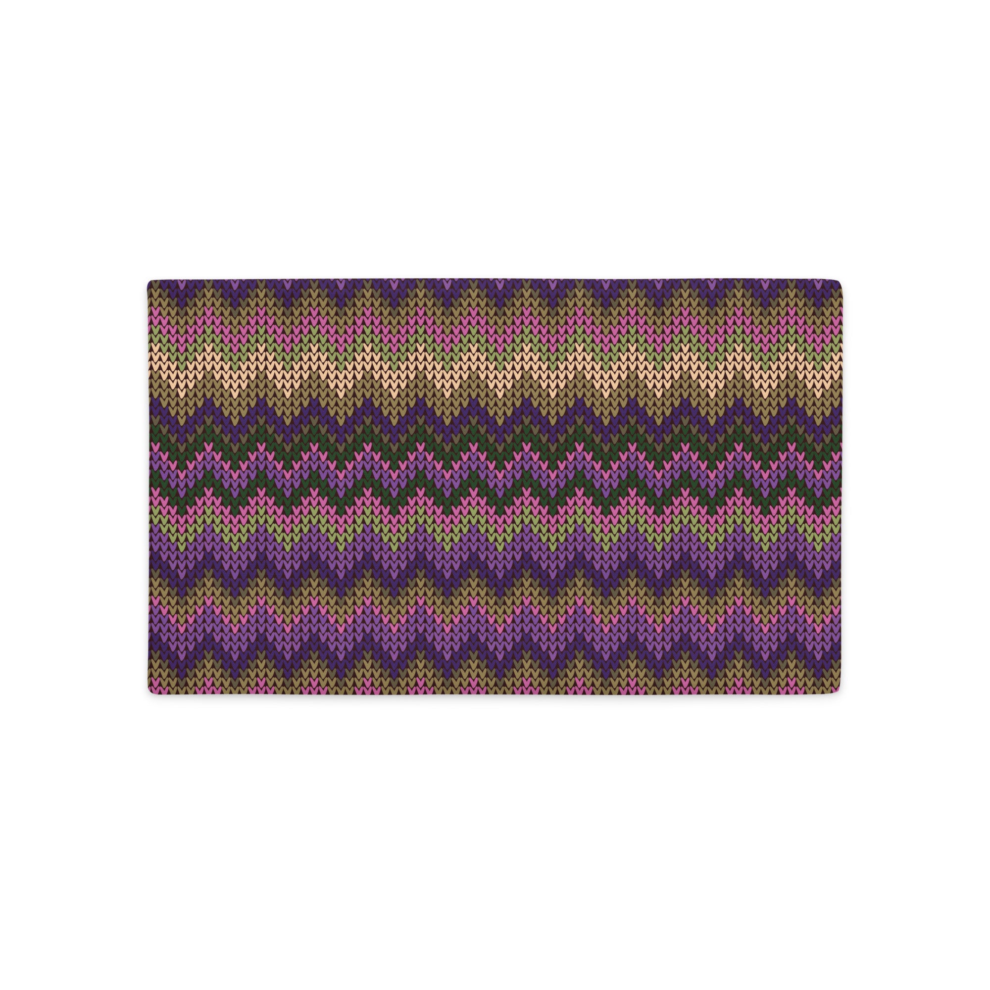 Premium Pillow Case-Knitting Pattern II