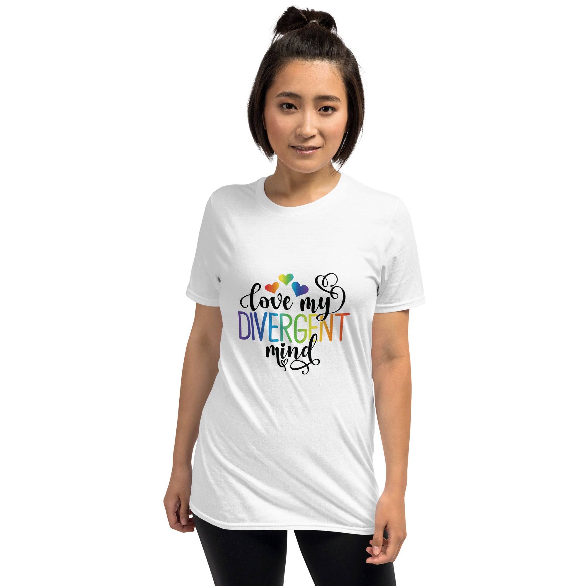 Short-Sleeve Unisex T-Shirt- ADHD- Love My Divergent Mind