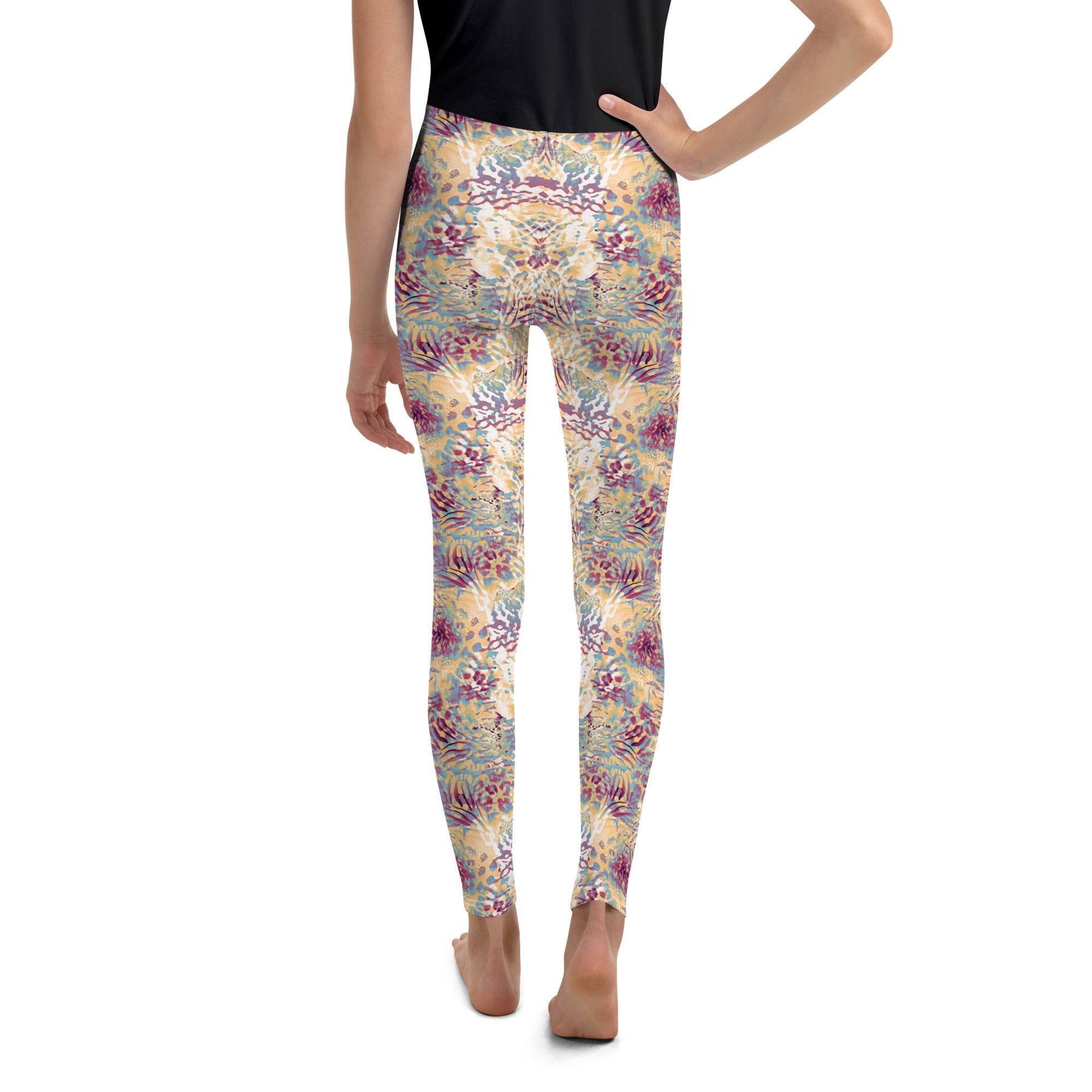 Youth Leggings- Wilderness Design I