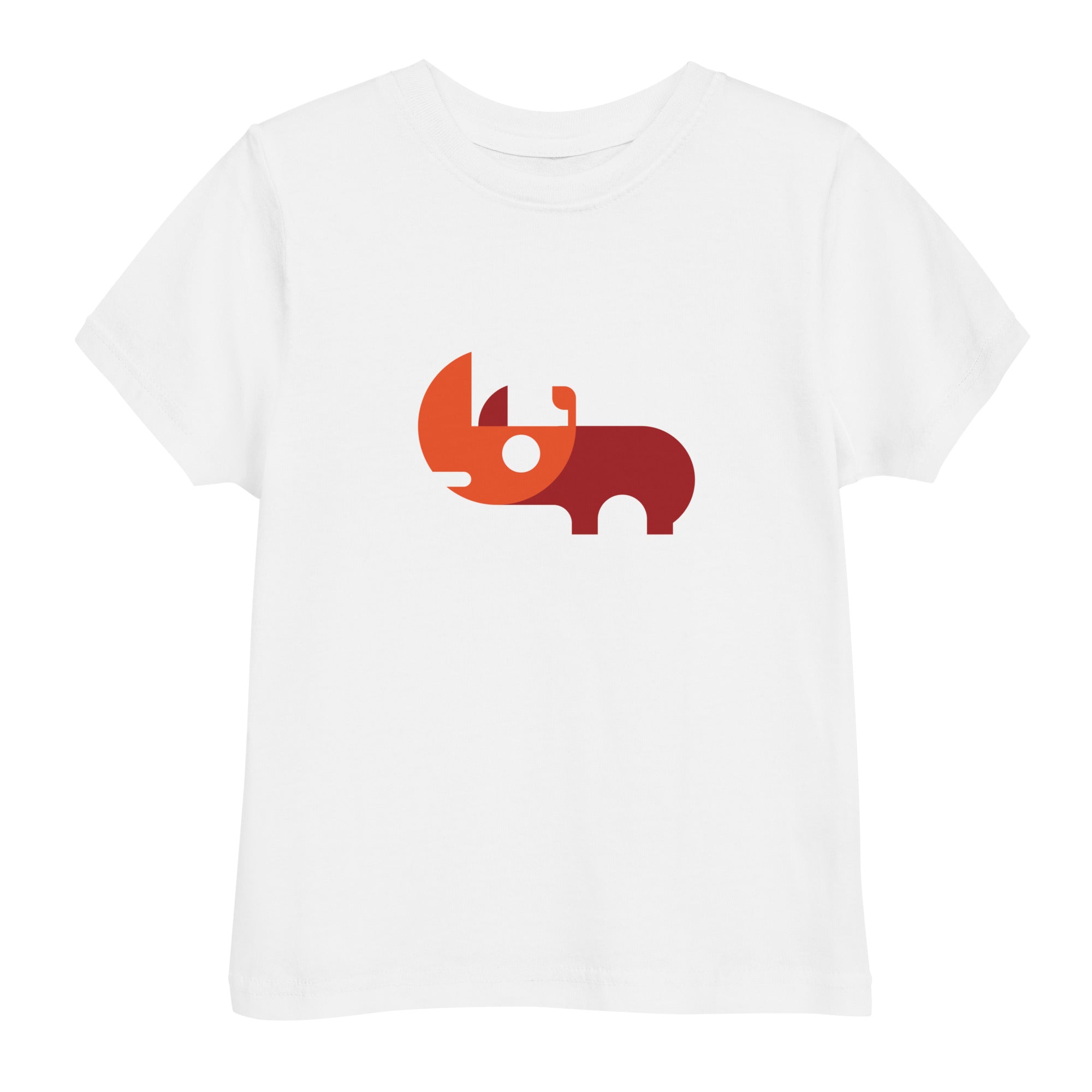 Toddler jersey t-shirt-Rhino