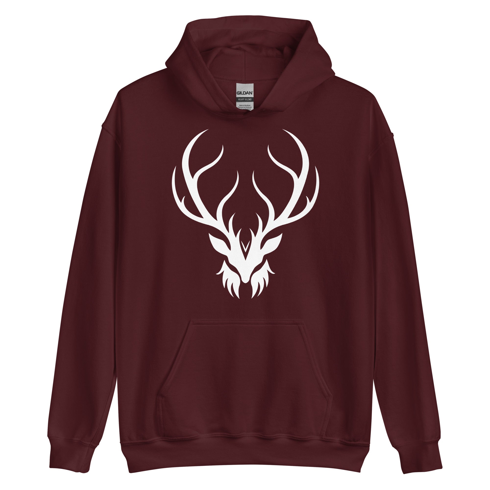 Unisex Hoodie- Antler Type VIII