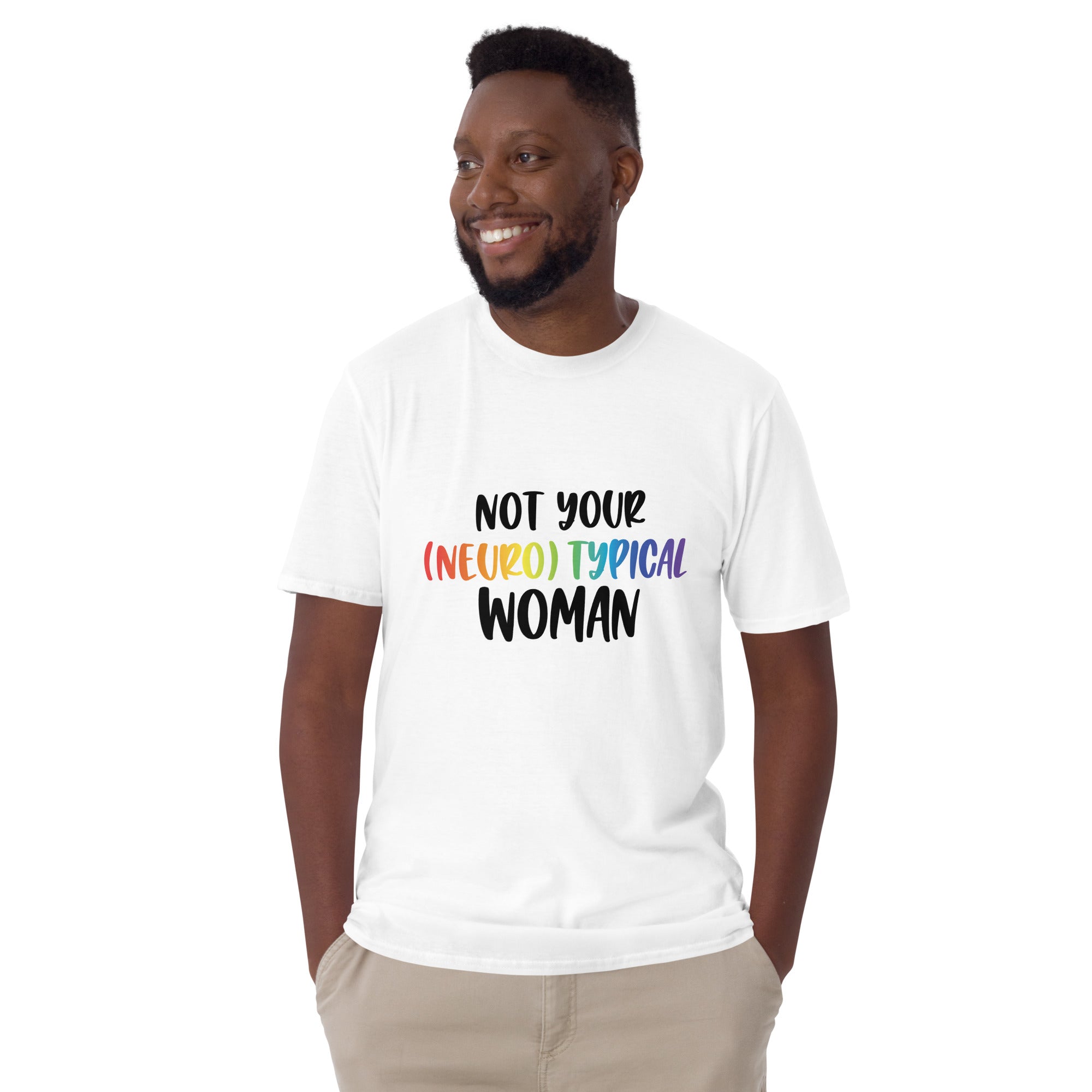 Short-Sleeve Unisex T-Shirt- ADHD- Neurotypical Woman