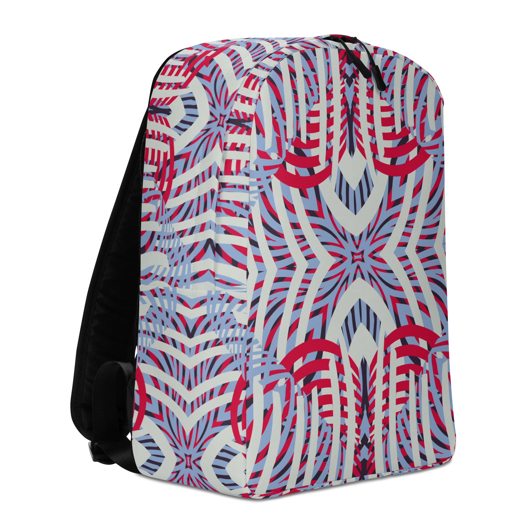 Minimalist Backpack- African Motif Pattern I