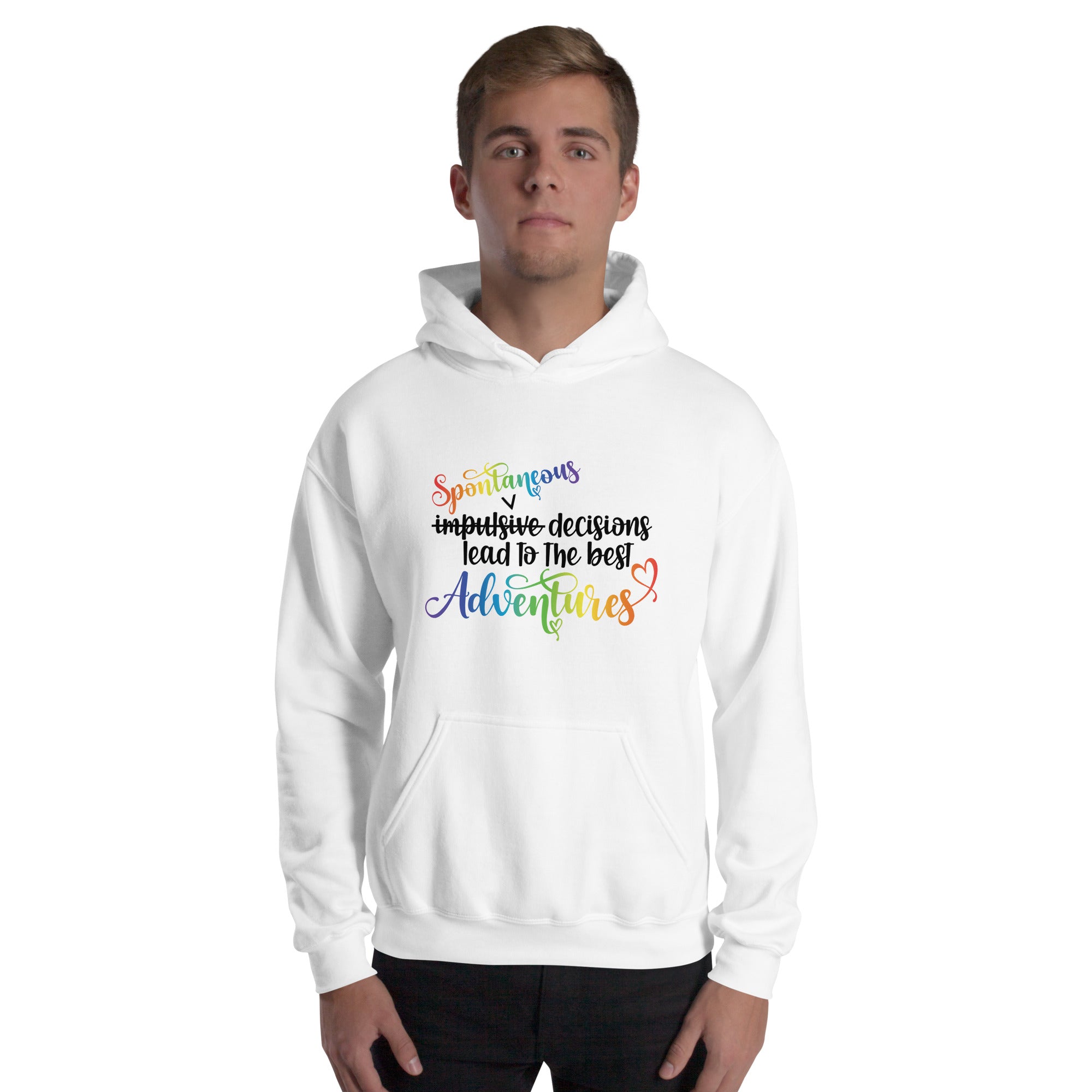 Unisex Hoodie- ADHD- Spontaneous Adventures