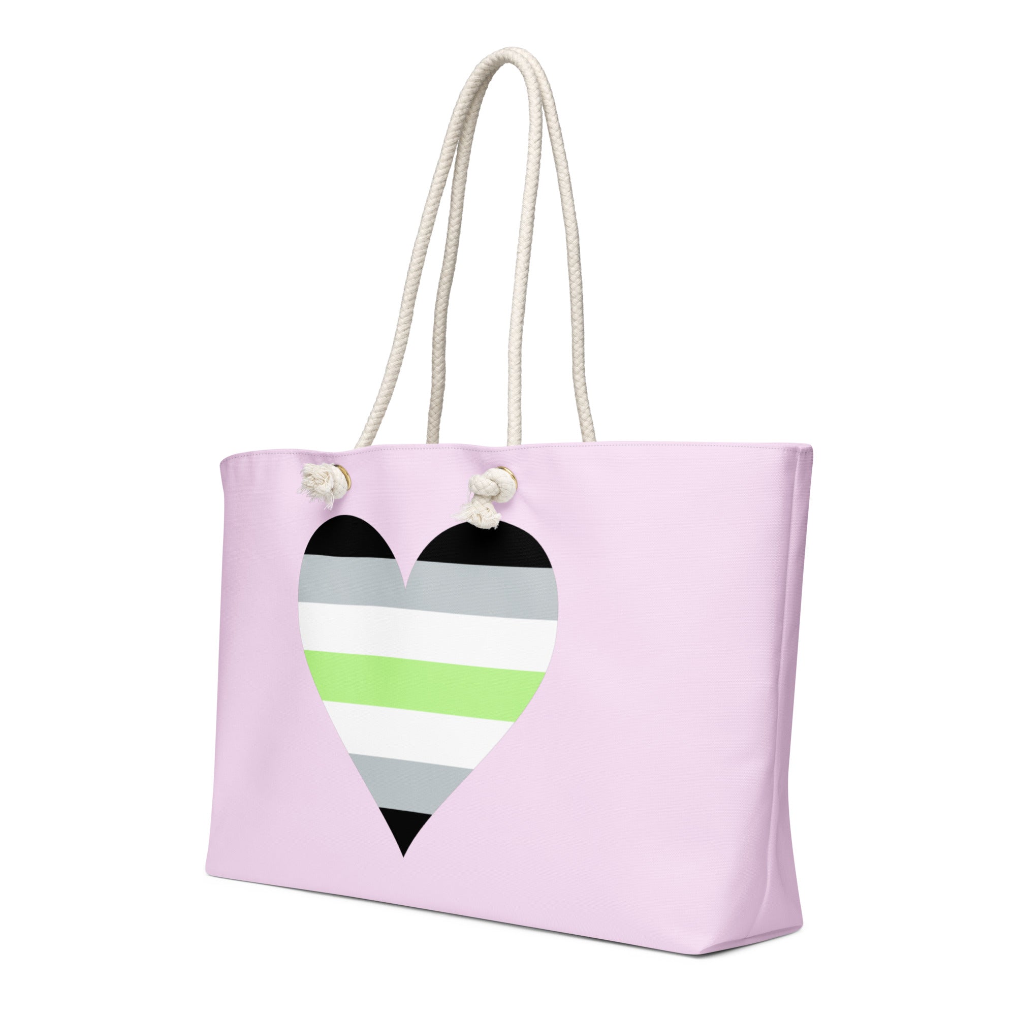 Oversized weekender bag-Agender Heart