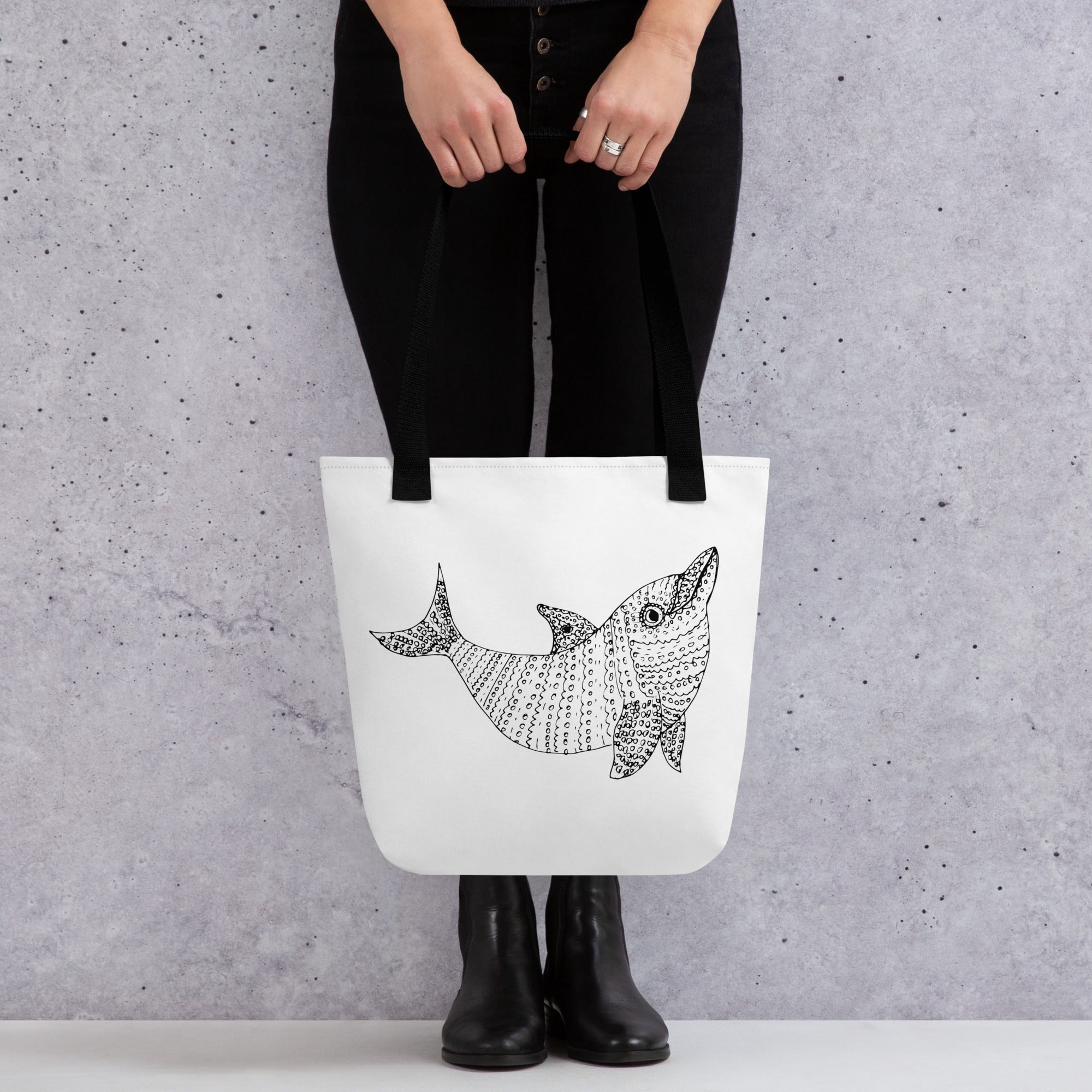 Tote bag- Ocean life Dolphin