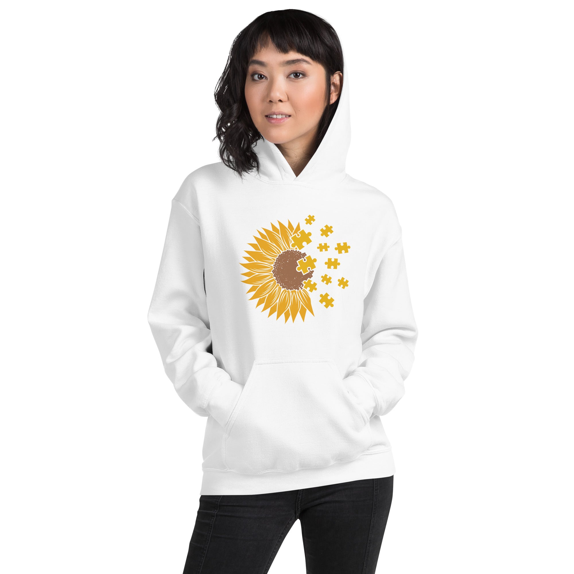 Unisex Hoodie- Sunflower Autism
