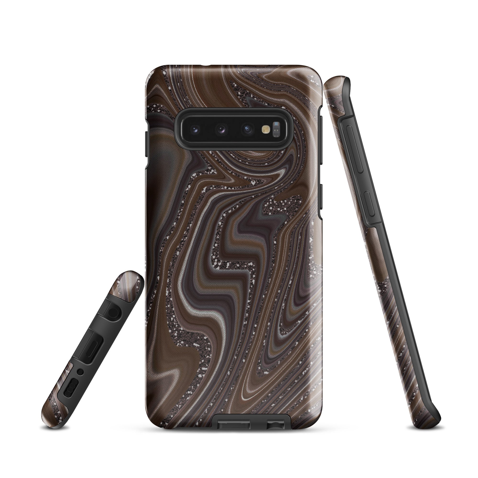 Tough case for Samsung®- Abstract Leather