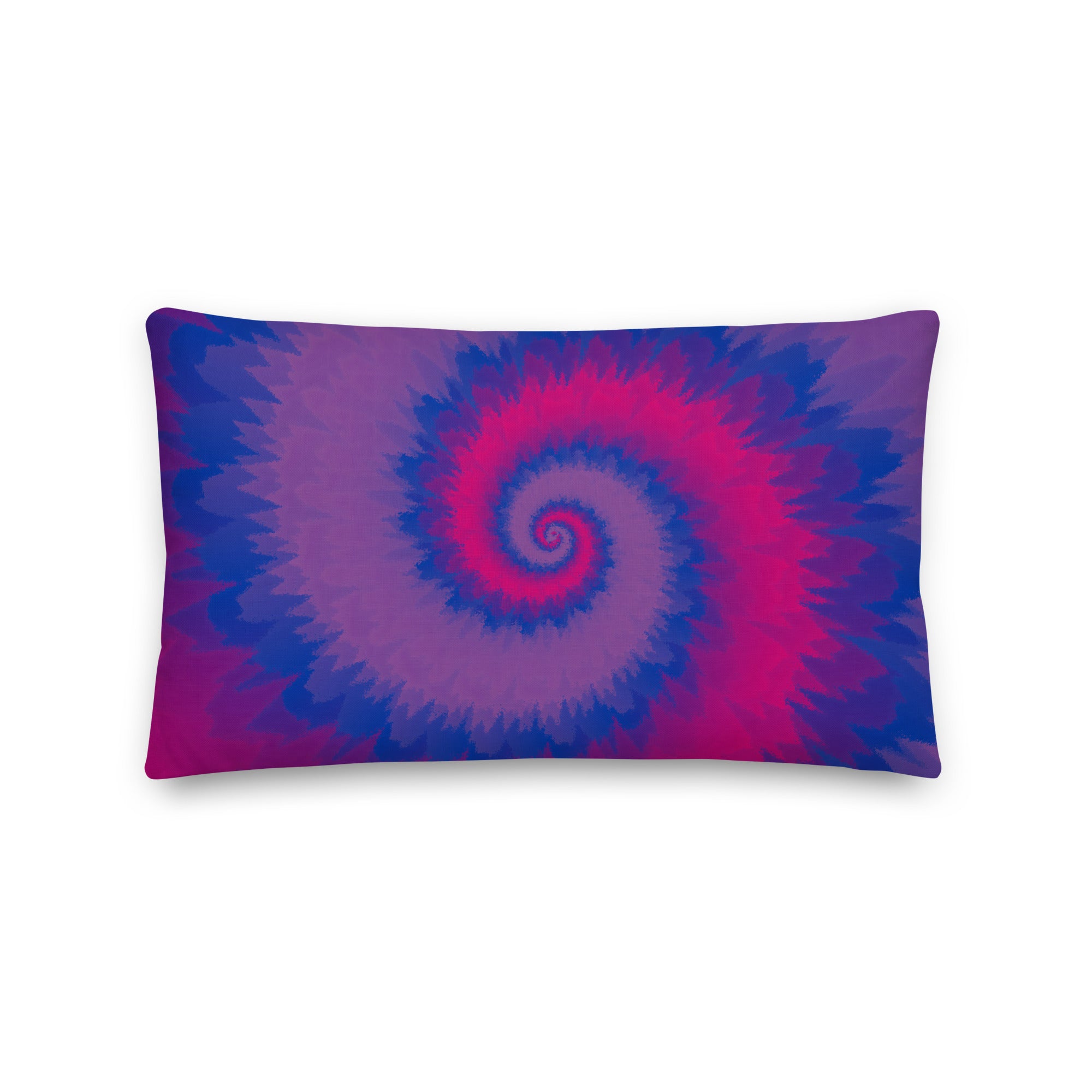 Premium Pillow-Tie Dye Spiral-Bisexual