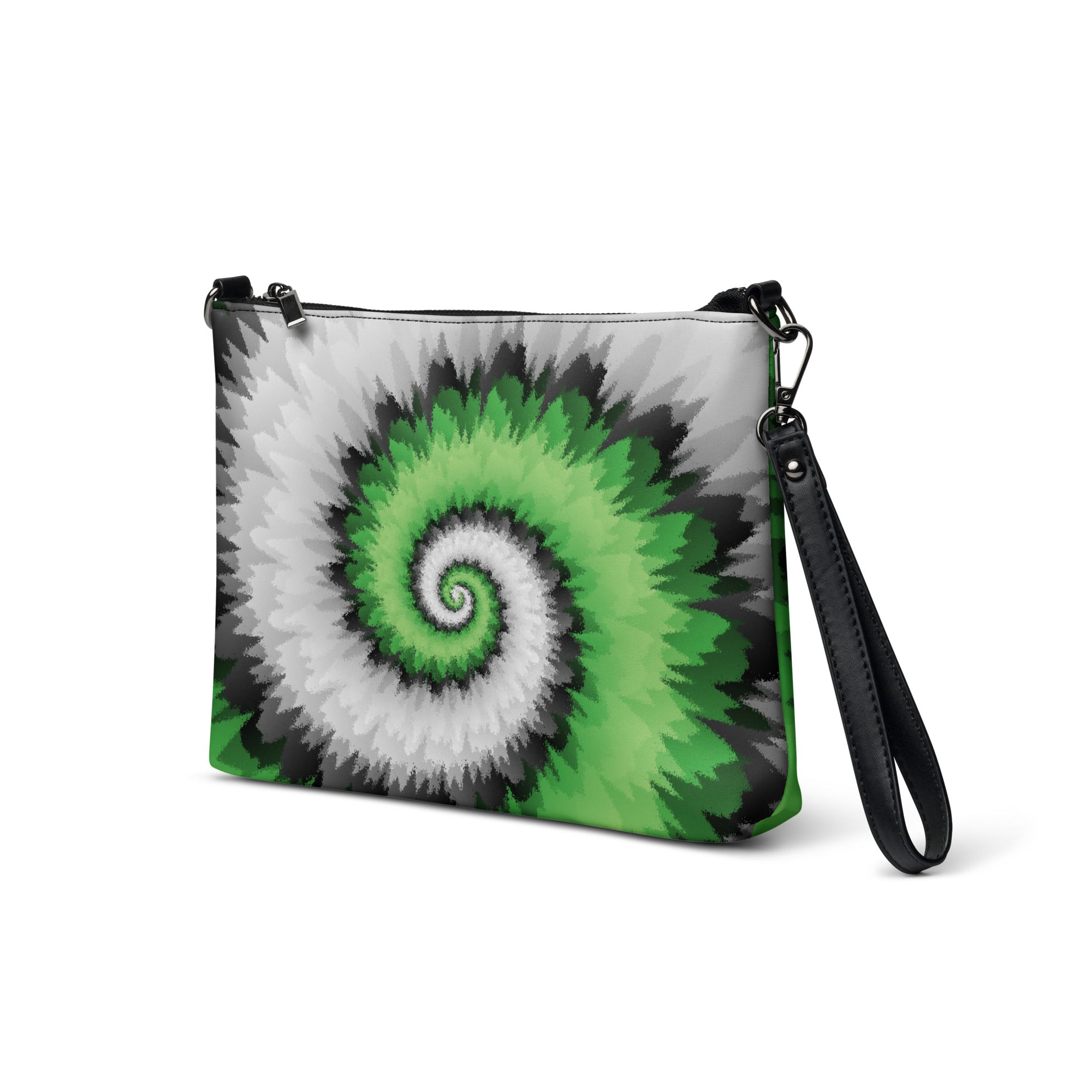 Crossbody bag- Tie Dye Spiral- Aromantic
