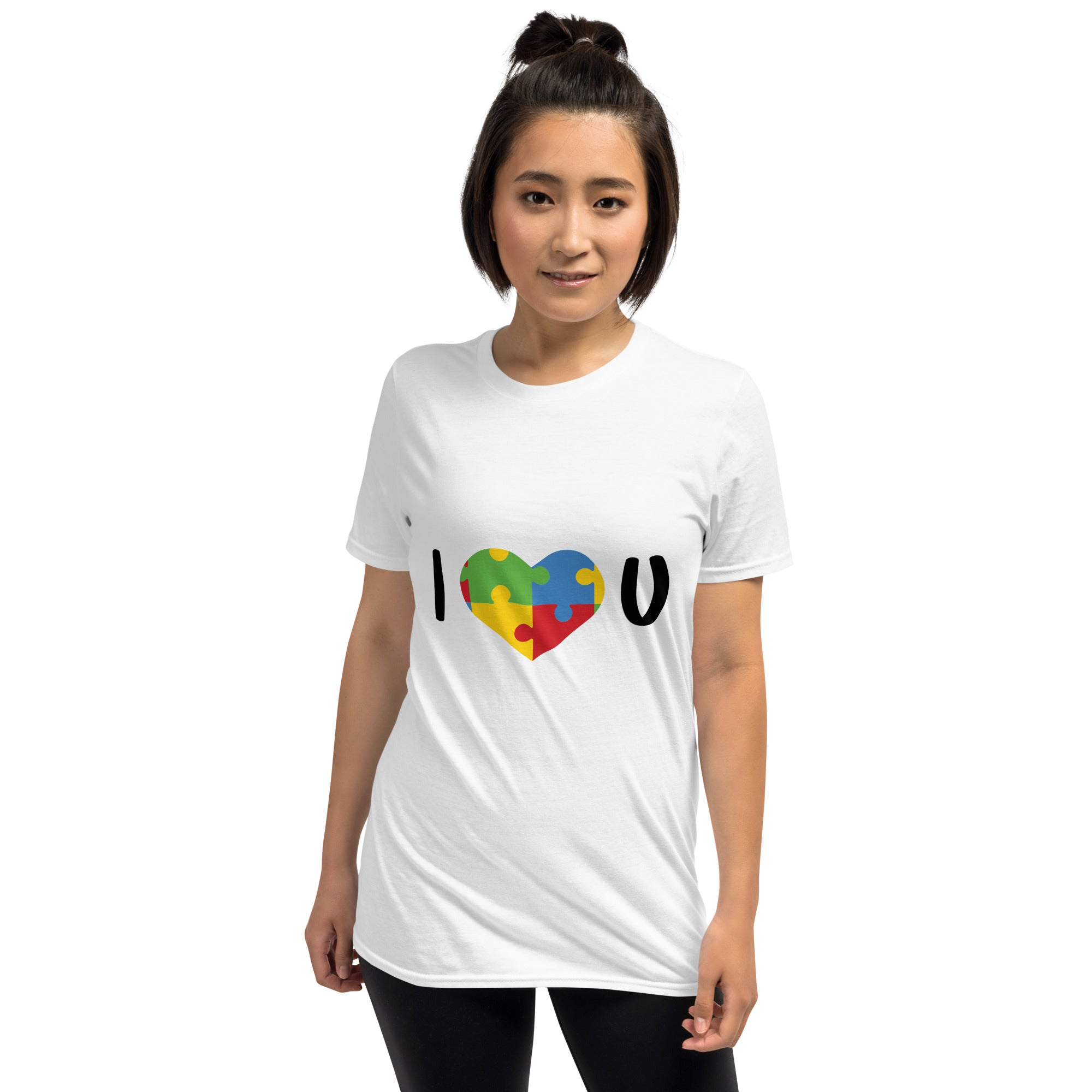 Short-Sleeve Unisex T-Shirt- I Love U