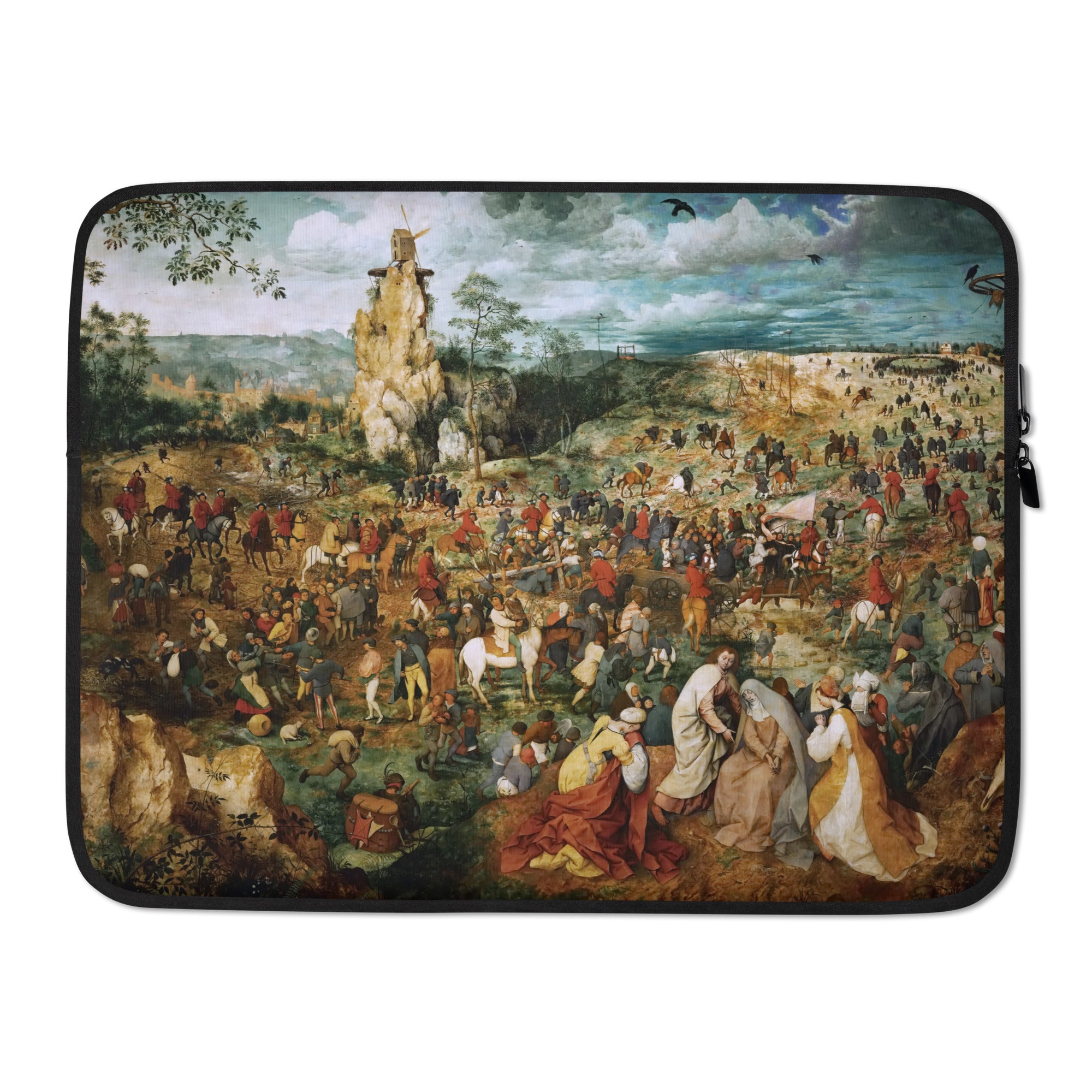 Laptop Sleeve-Pieter the Elder-The Procession to Calvary