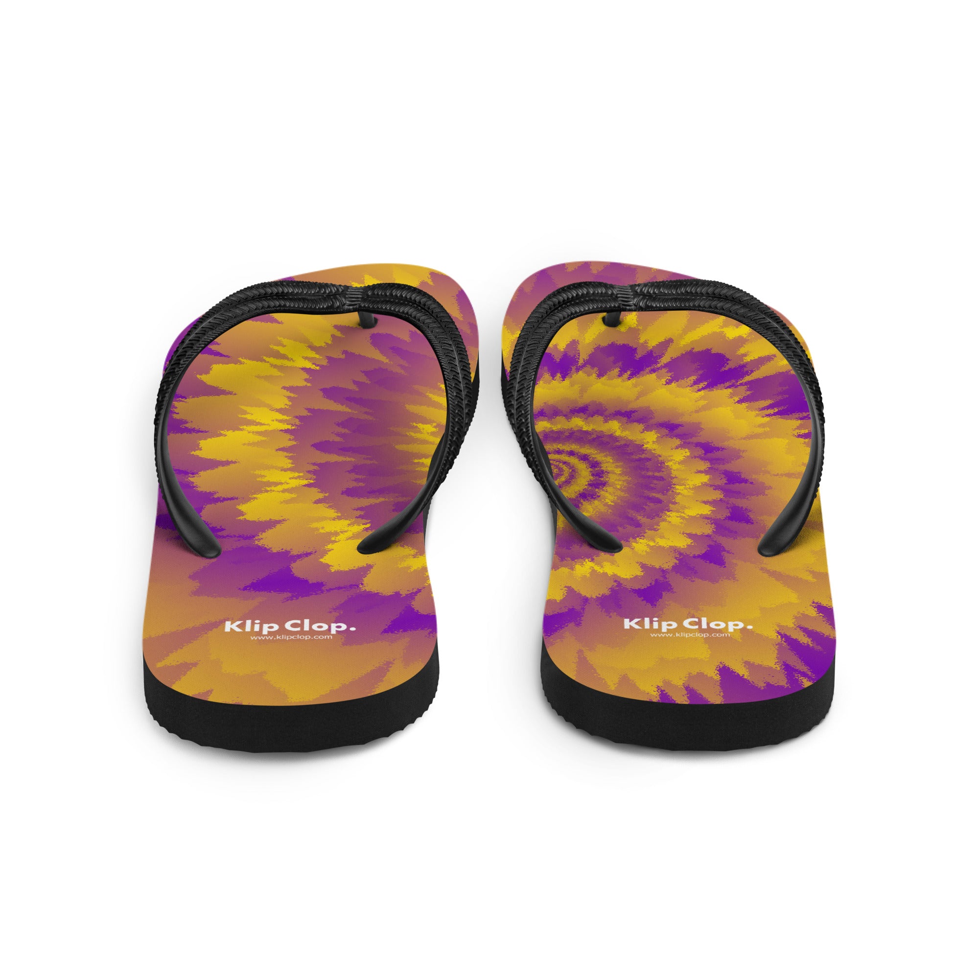 Flip-Flops-Tie Dye Spiral-Intersex