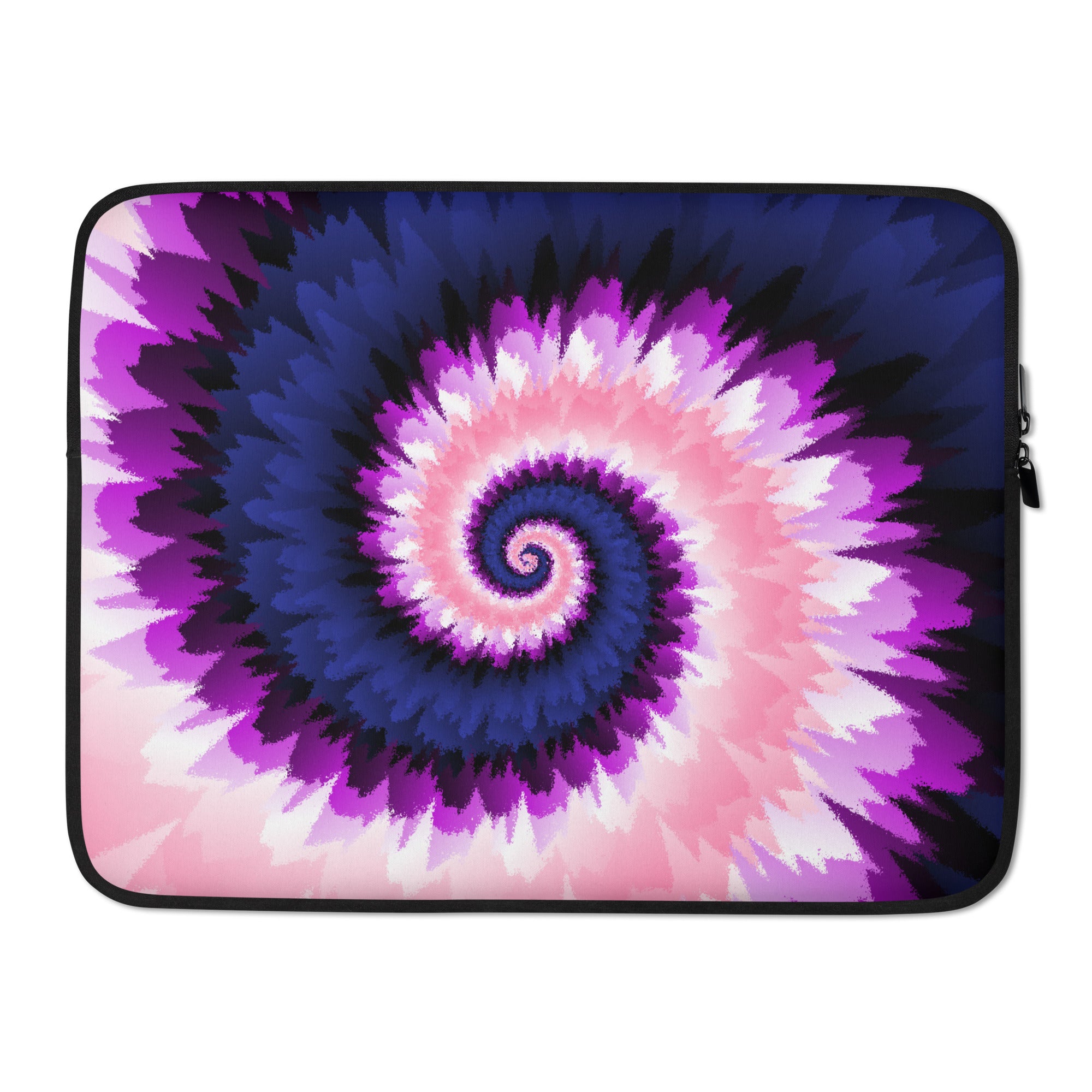 Laptop Sleeve-Tie Dye Spiral-Genderfluid