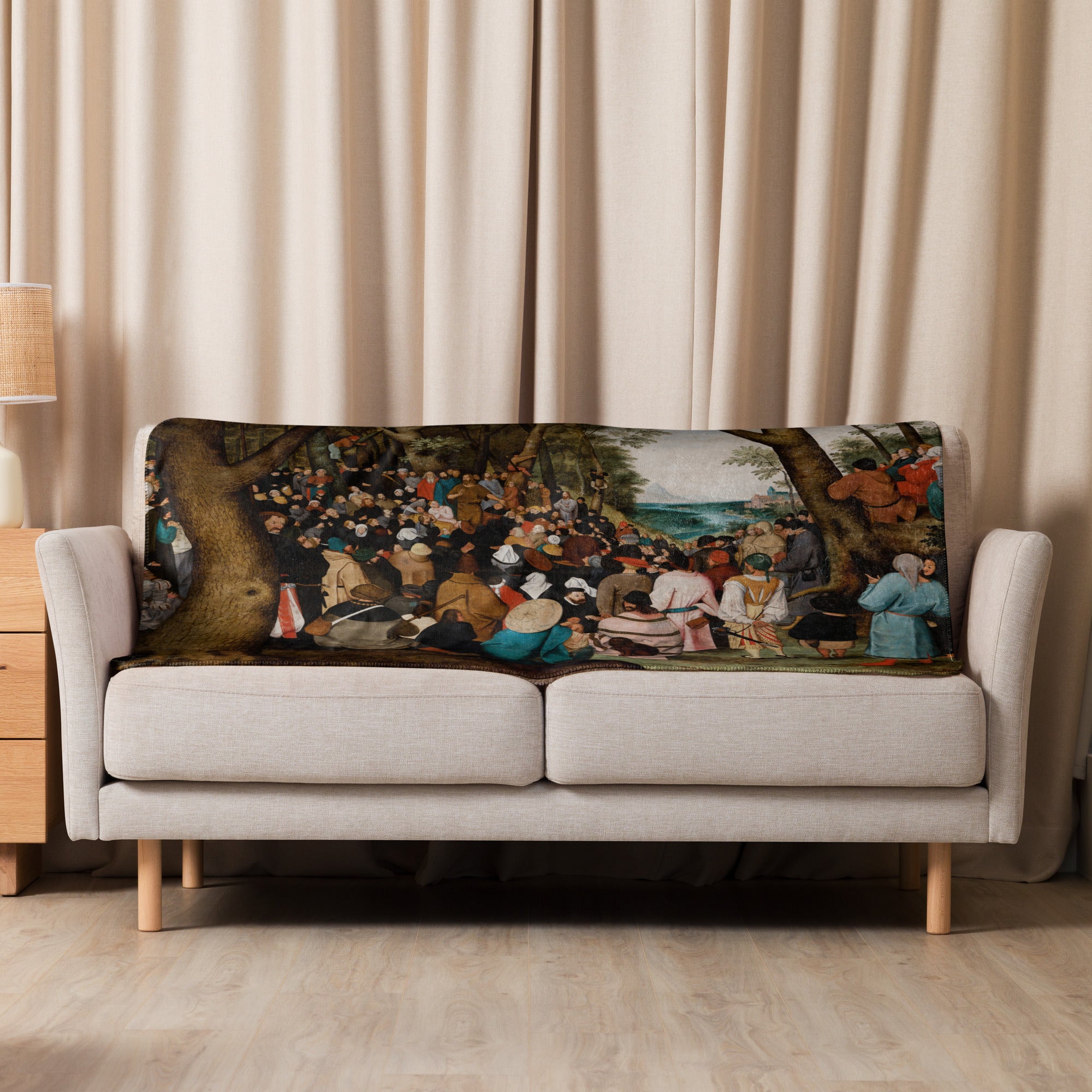 Sherpa blanket-Sermon of Saint John the Baptist