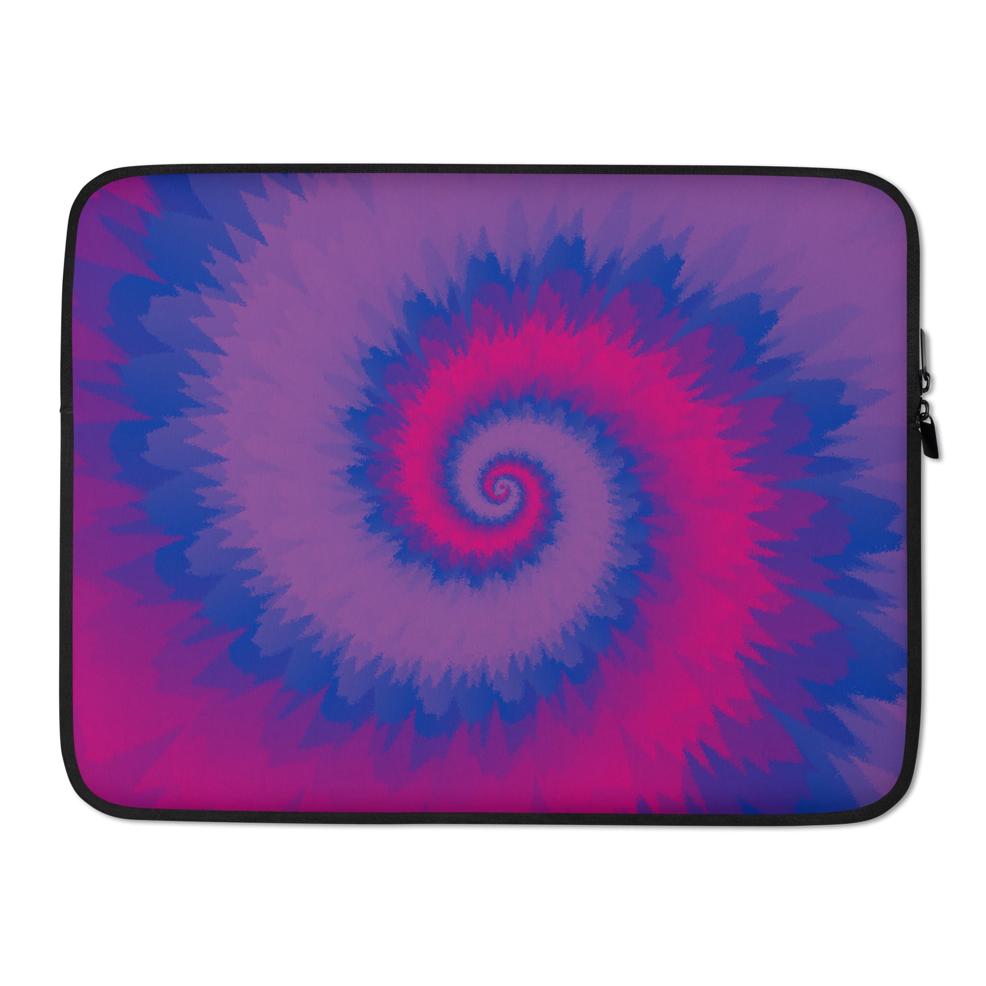 Laptop Sleeve-Tie Dye Spiral-Bisexual