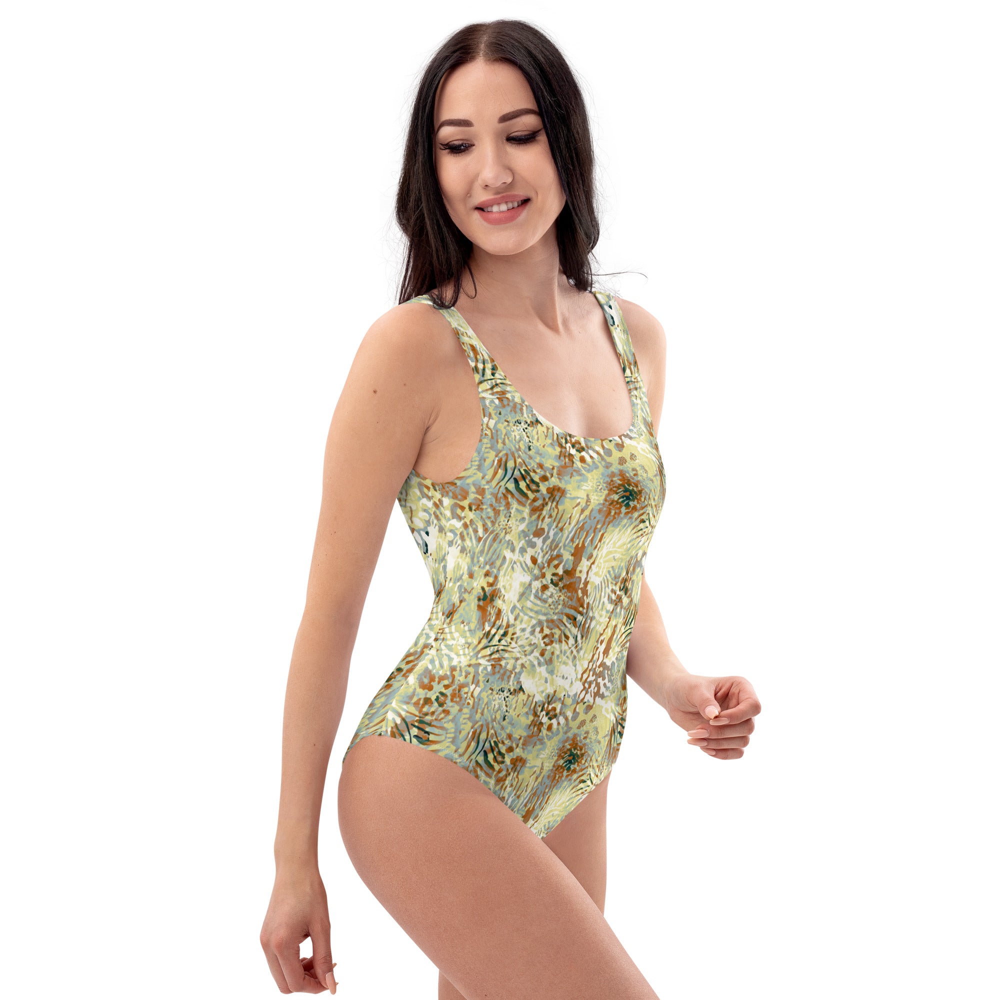 One-Piece Swimsuit- Wilderness Design II