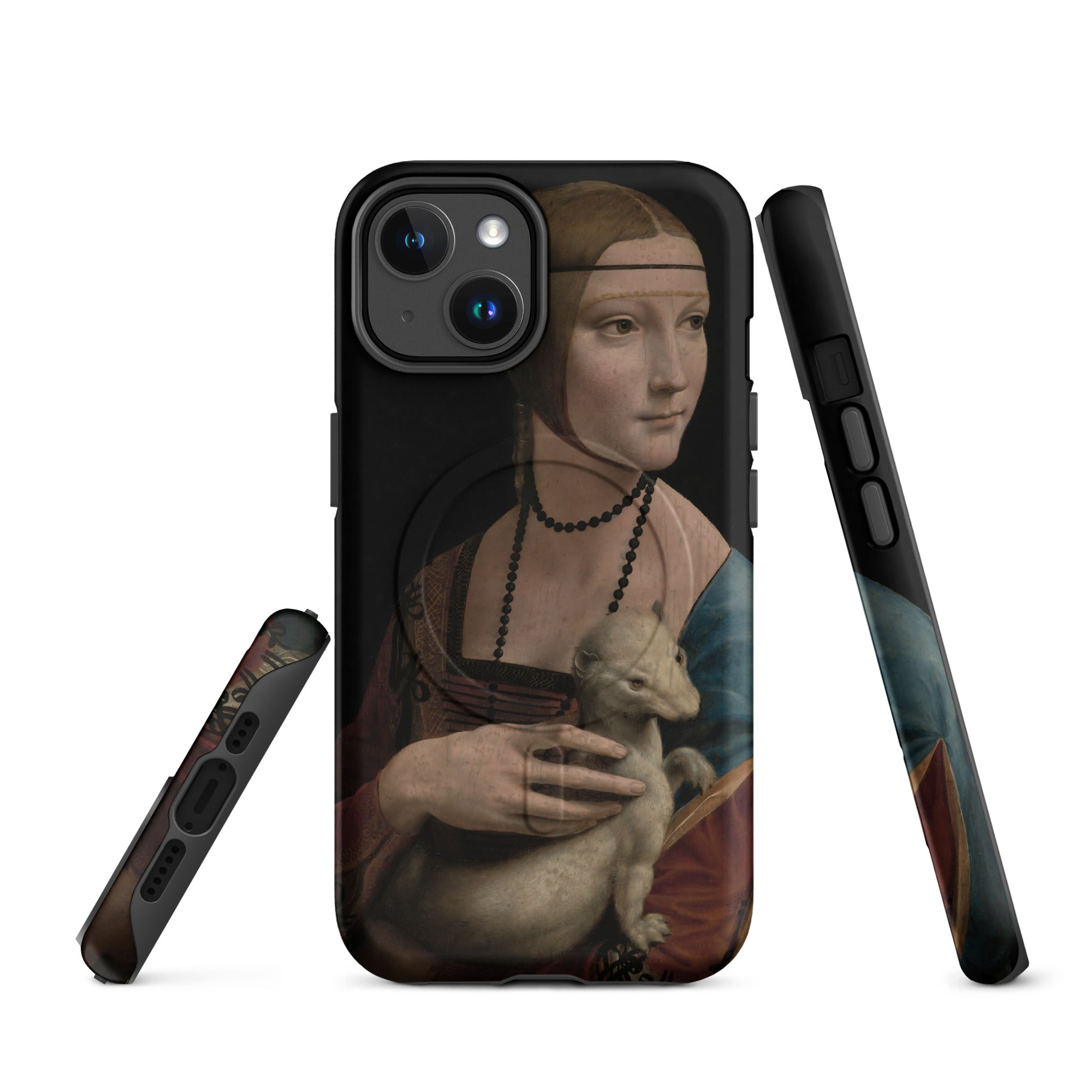 MagSafe® Tough case for iPhone®-Lady with an Ermine Portrait of Cecilia