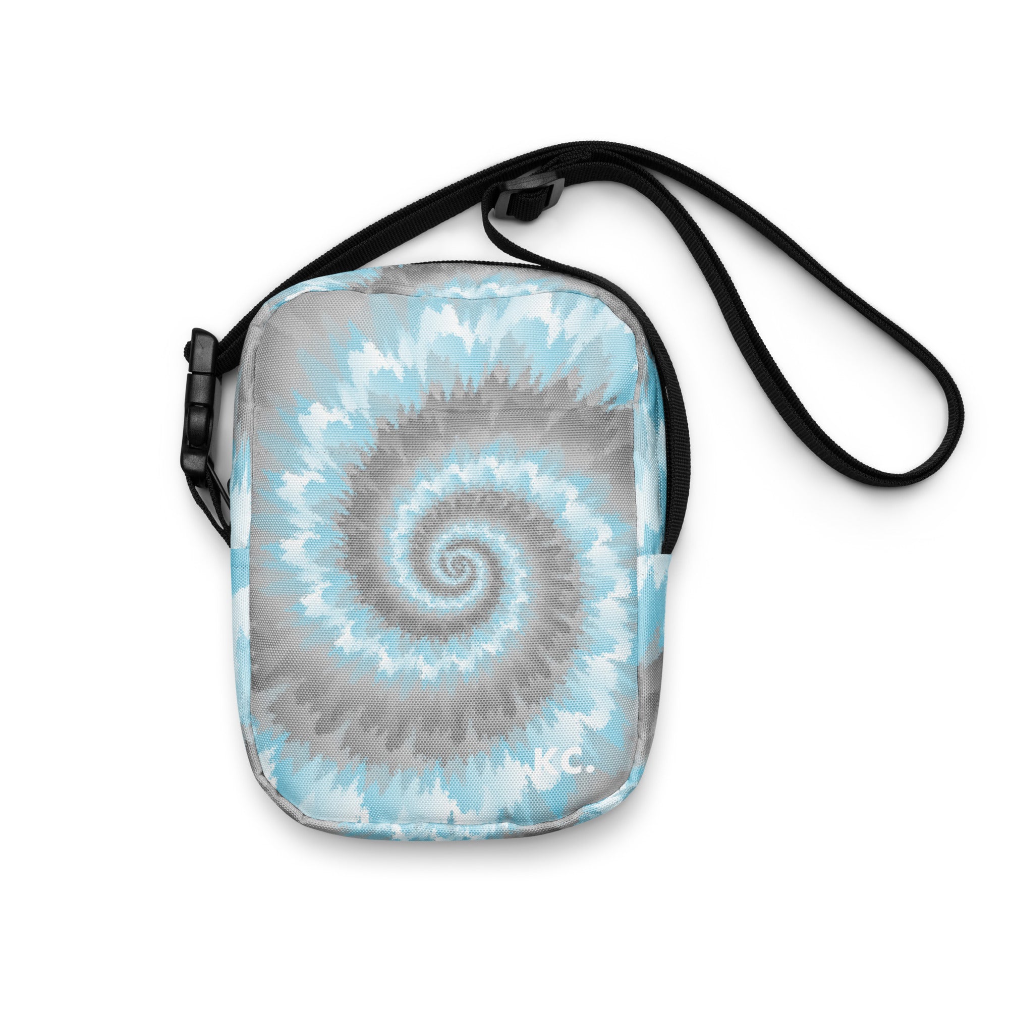 Utility crossbody bag-Tie Dye Spiral - Demiboy