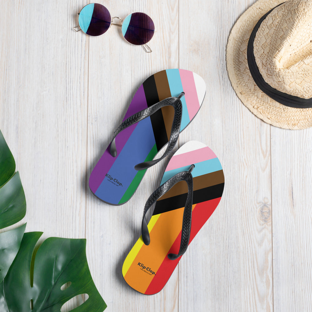 Flip-Flops- Progress Pride