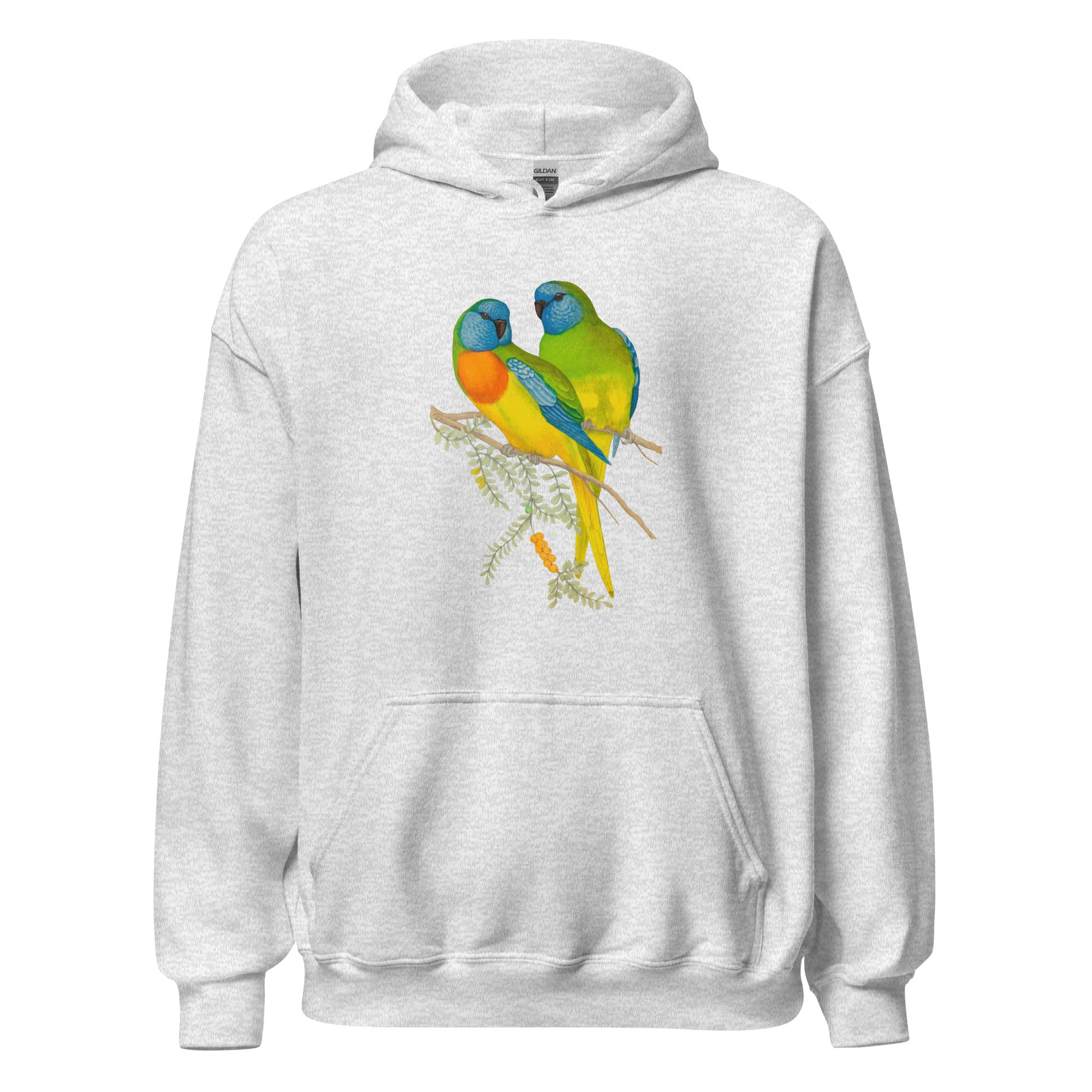 Unisex Hoodie-Splendid Parrakeet