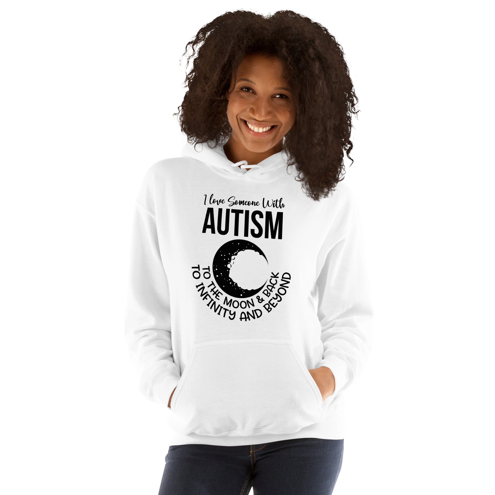 Unisex Hoodie- I love someone with autism